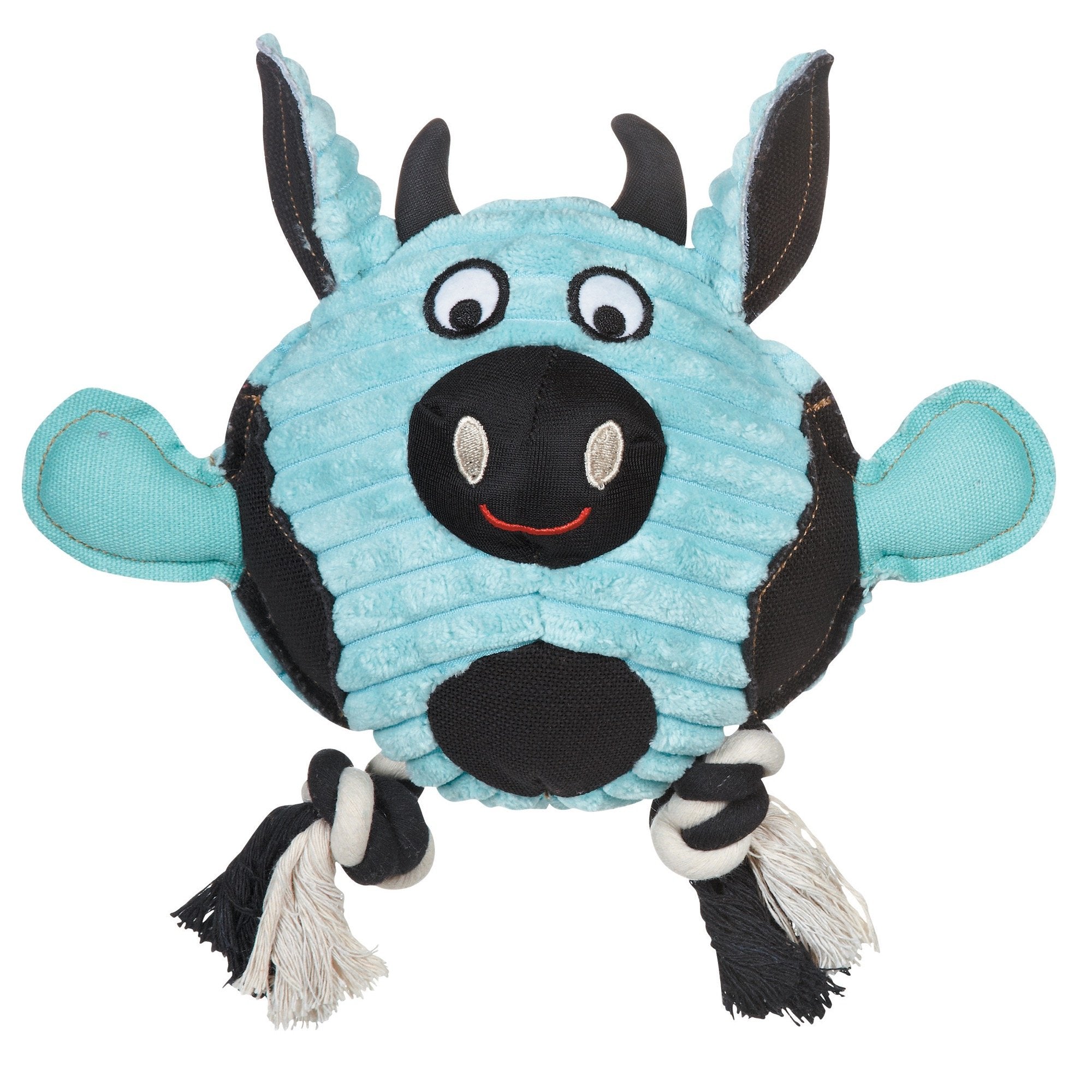 Grriggles Free Range Friend Dog Toy, Cow
