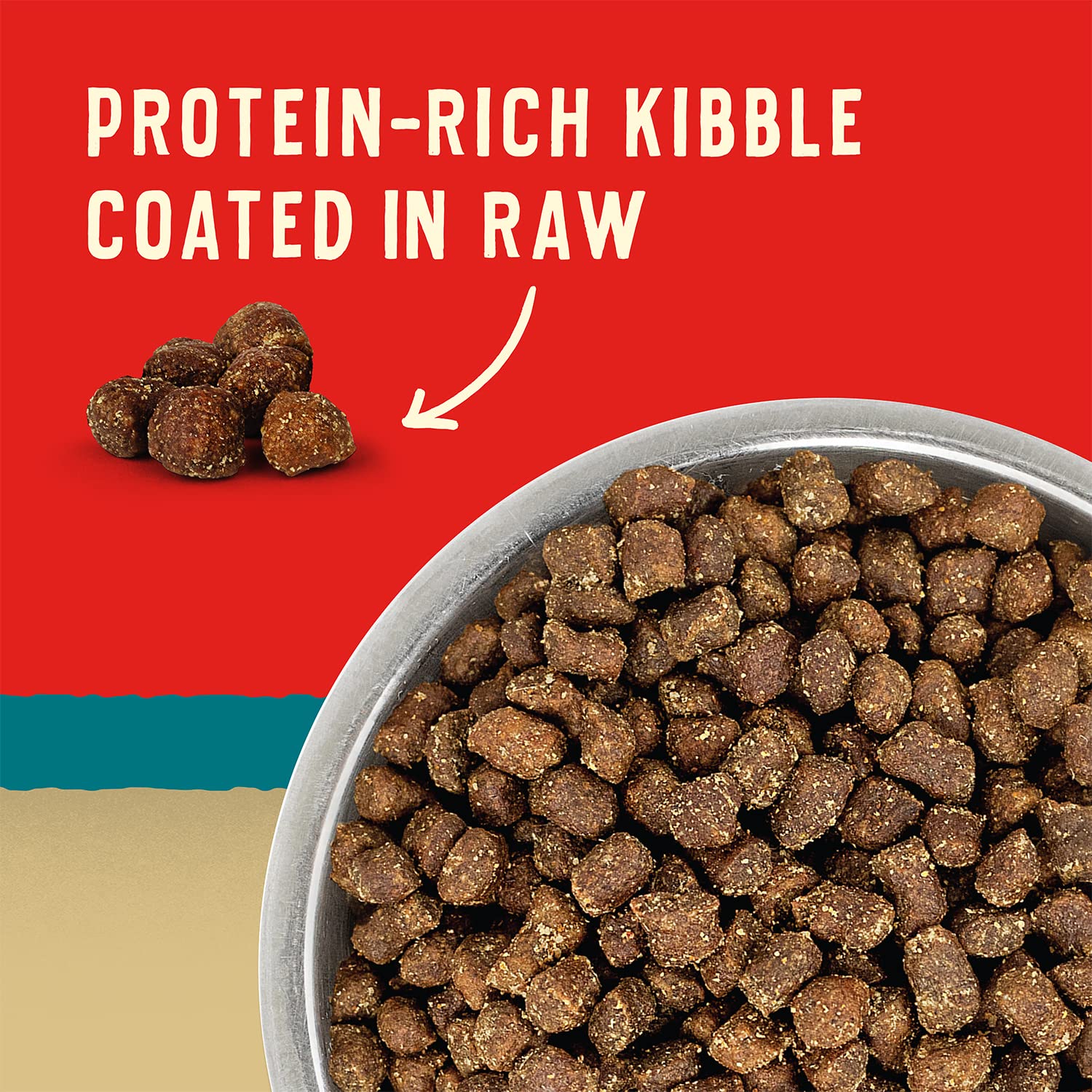 Stella & Chewys Wild Red Dry Dog Food Raw Coated High Protein Wholesome Grains Ocean Recipe, 21 lb. Bag