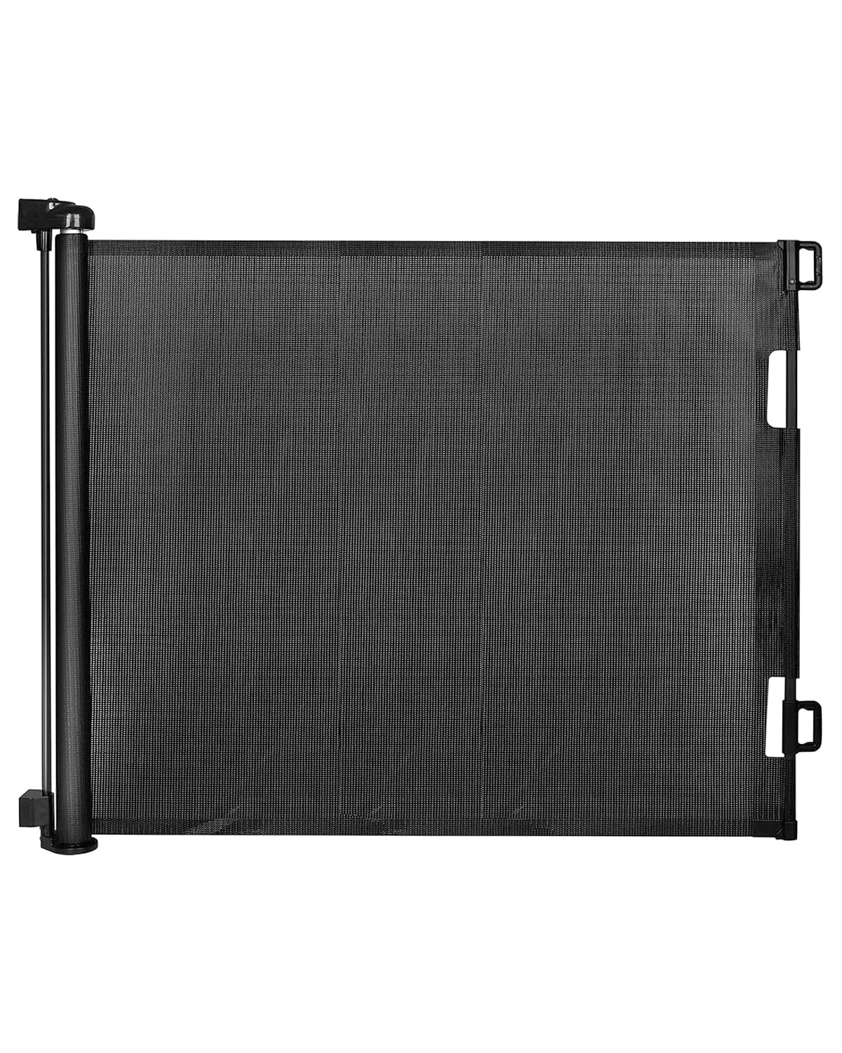 Veraste Retractable Baby Gate,Mesh Baby Gate Or Mesh Dog Gate,33' Tall,Extends Up To 71' Wide,Child Safety Gate For Doorways,Stairs,Hallways,Indoor/Outdoor（Black,33'X71'）