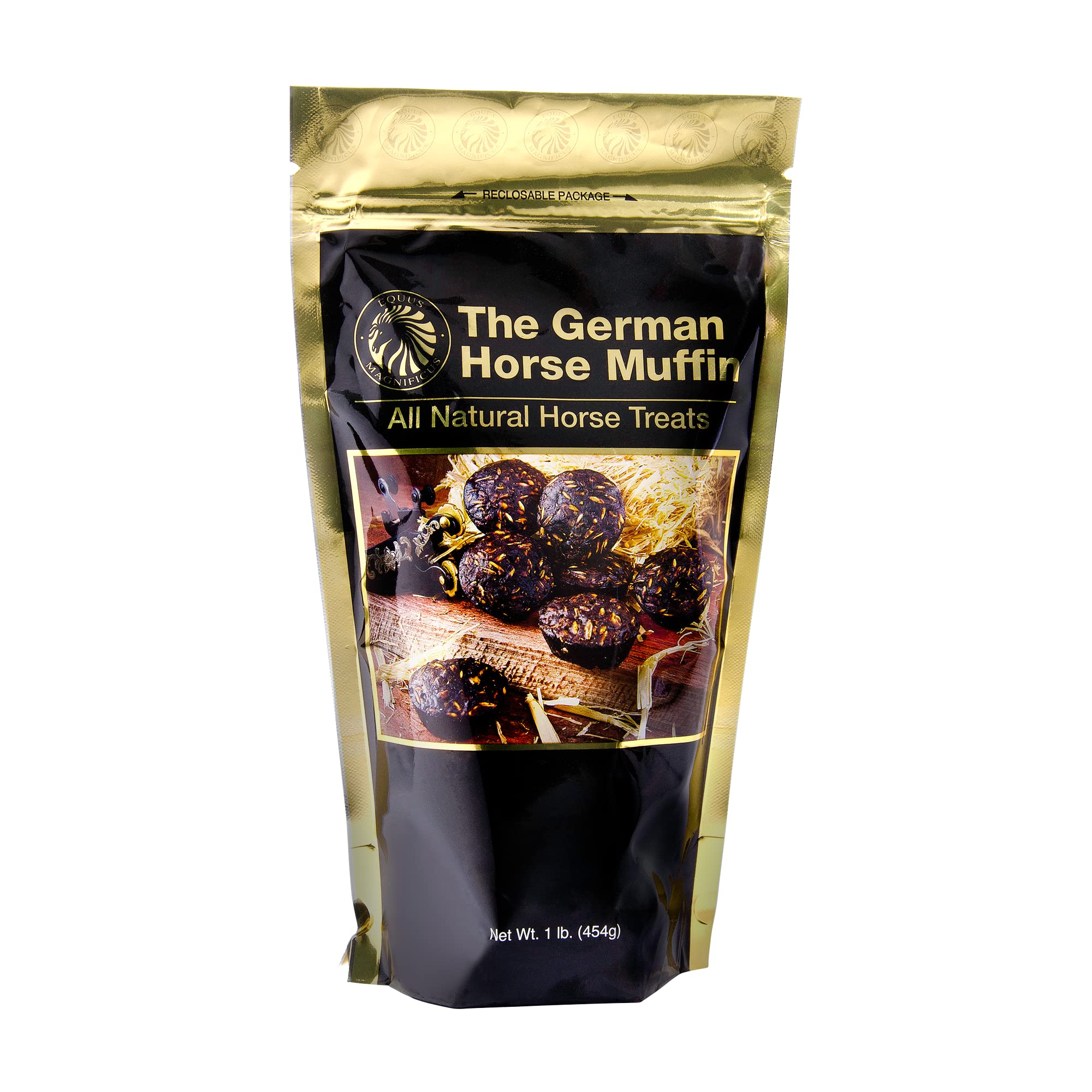 STONEMUSLE The German Horse Muffin All Natural Horse Treats 1lb