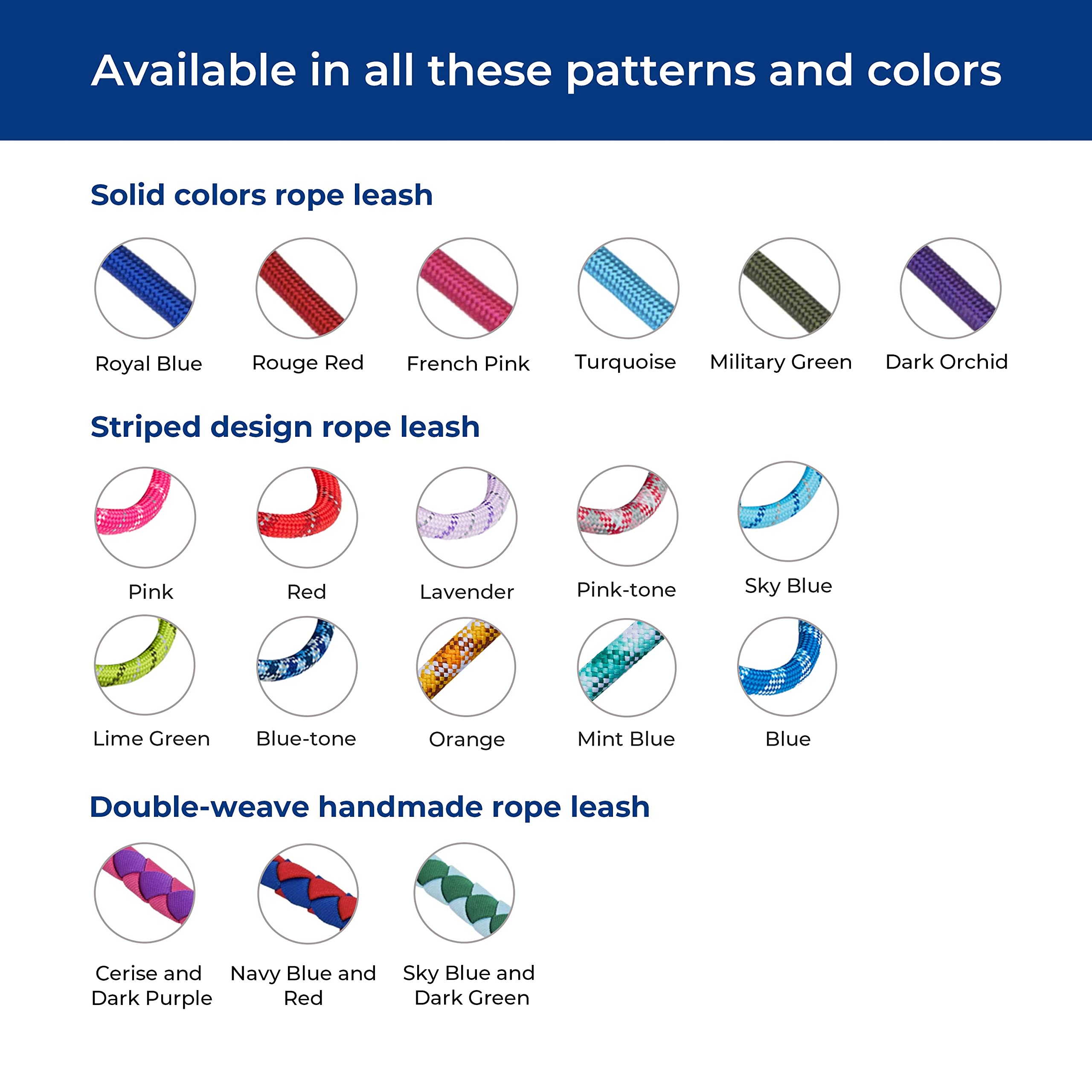 Blueberry Pet Durable Diagonal Striped Dog Rope Leash In Lime Green With Comfy Neoprene Handle, 4 Ft, Strong Leashes For Dogs