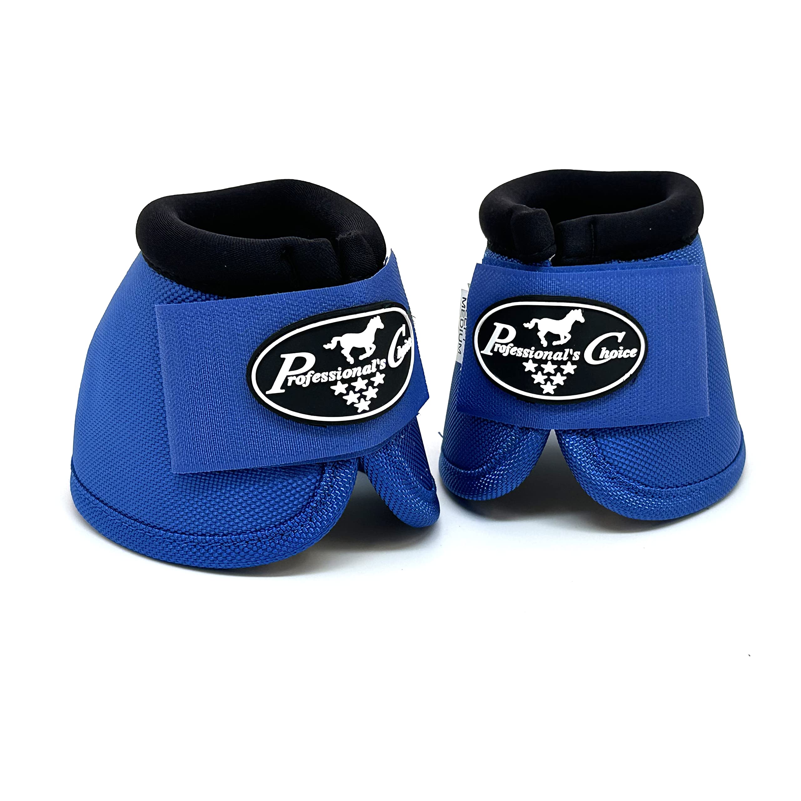 Professionals Choice Equine Ballistic Hoof Overreach Bell Boot, Pair (X-Large, Royal Blue)