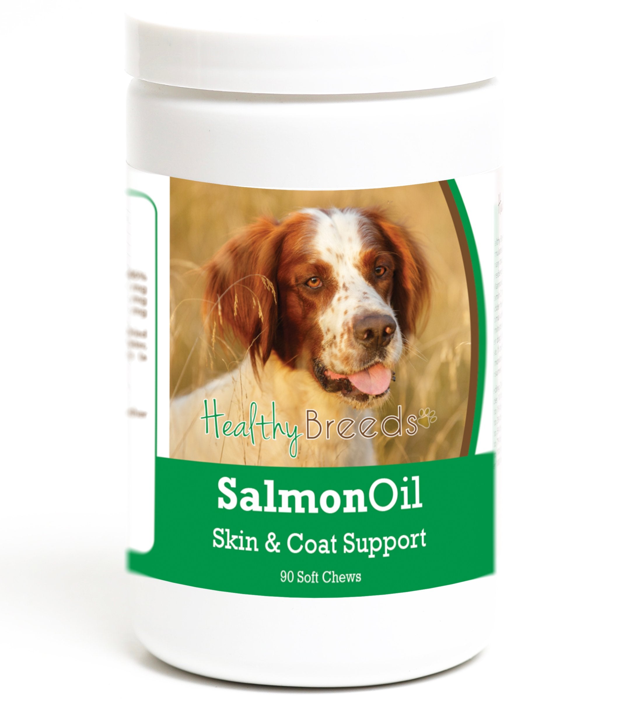 Healthy Breeds Irish Red and White Setter Salmon Oil Soft Chews 90 Count