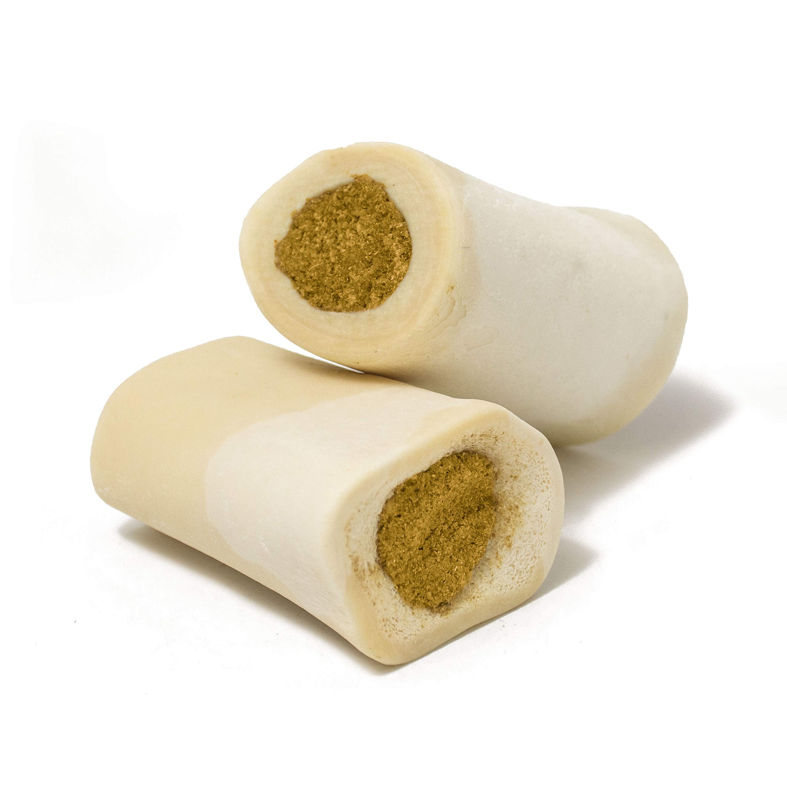 Cadet Stuffed Shin Bone - Highly Digestible, High Protein, Long-Lasting Dog Chew Bone for Aggressive Chewers, Supports Dental He