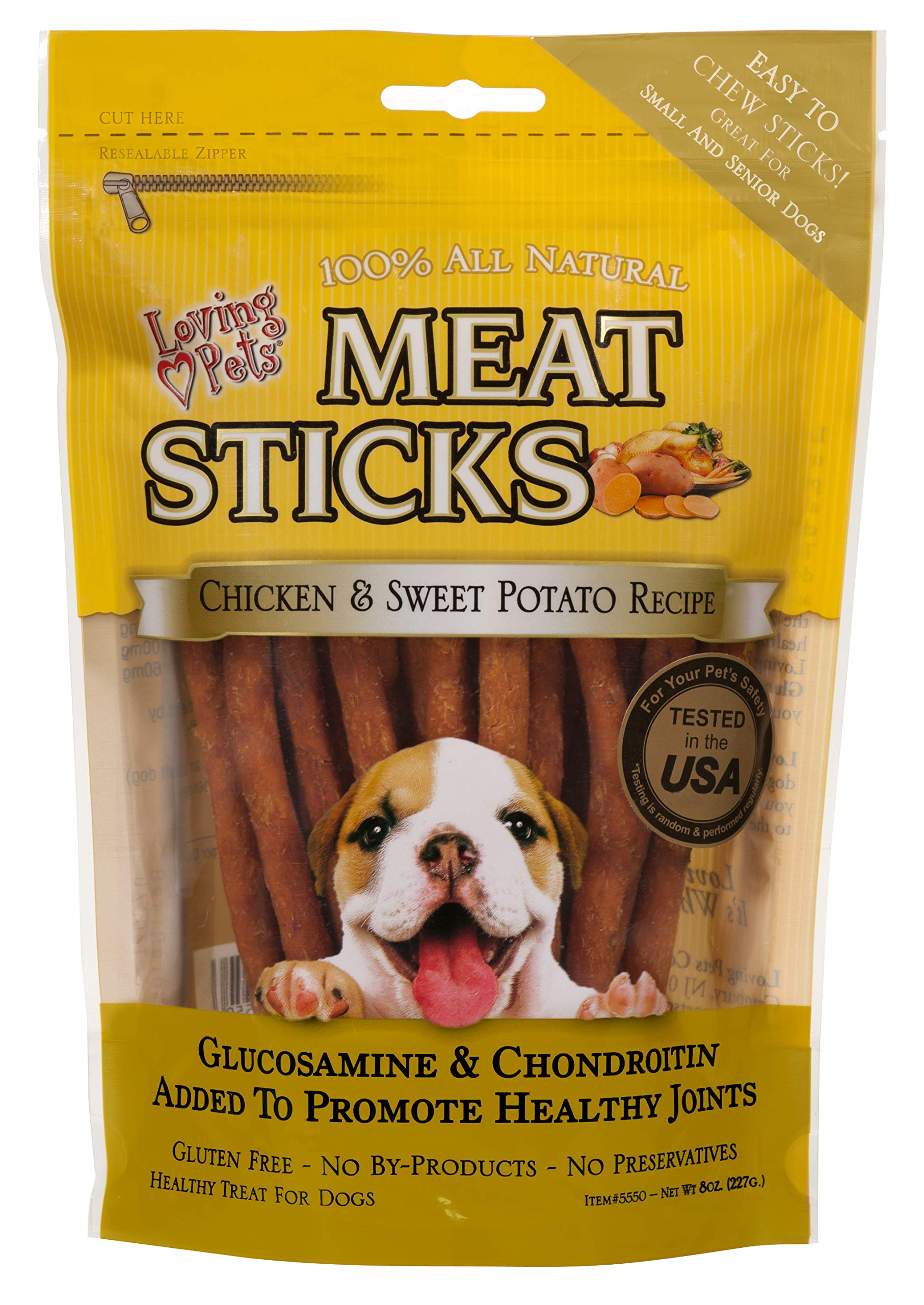 LP 8OZ CHKN/SWT POT MEAT STICKS