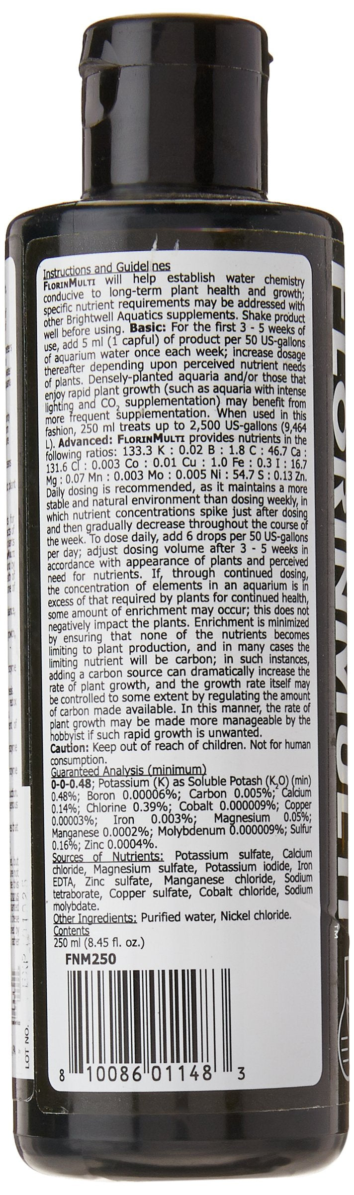 Brightwell Aquatics Plant Care Products (FNM250), 250-ml