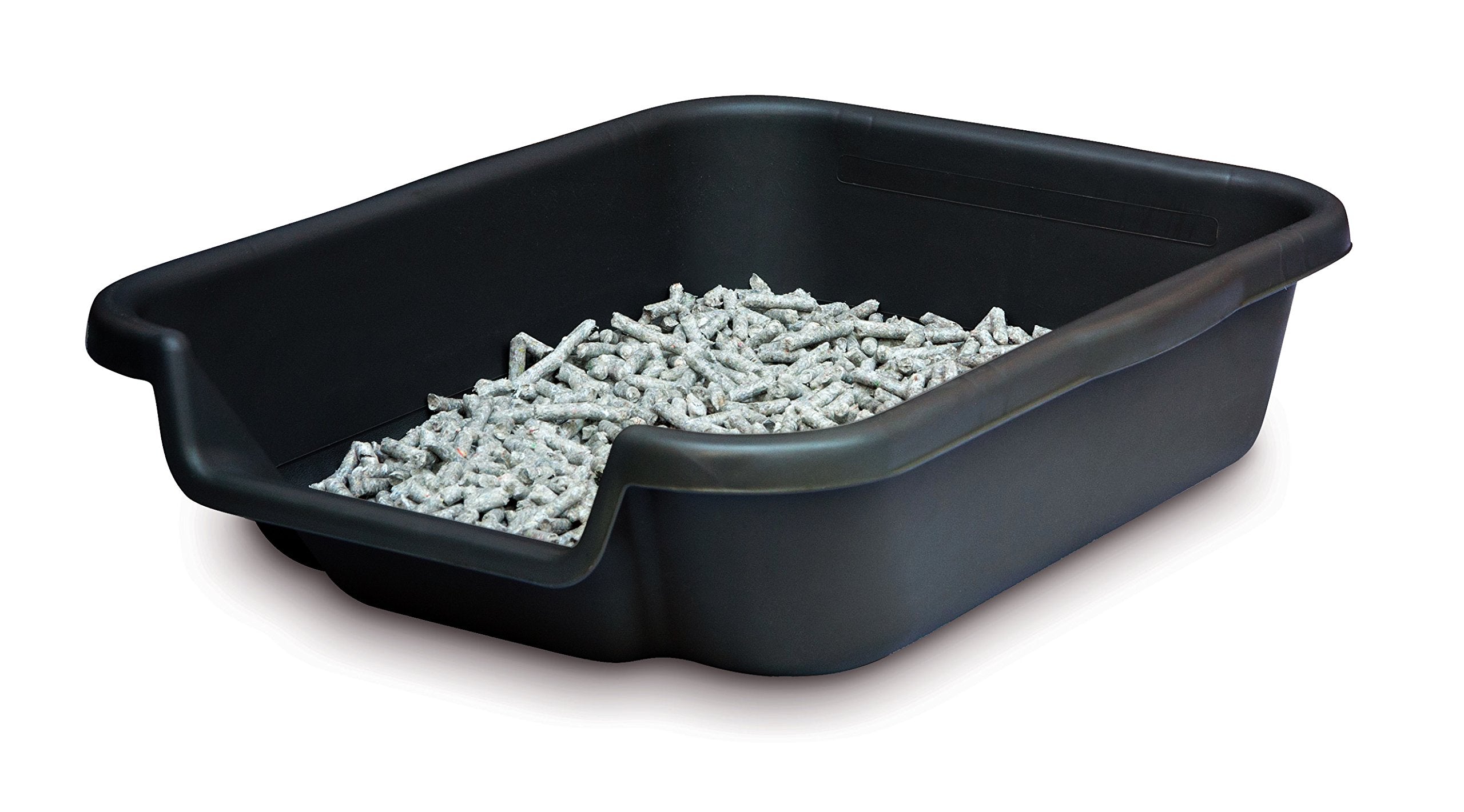 Puppygohere Dog Litter Box, Blacksmith Black Color, Small Size, Durable & Pet Safe Puppy Litter Box, Indoor Open Top Entry Dog Litter Pan, Comfortable For Dogs, Great For Small Dogs Up To 6 Lbs