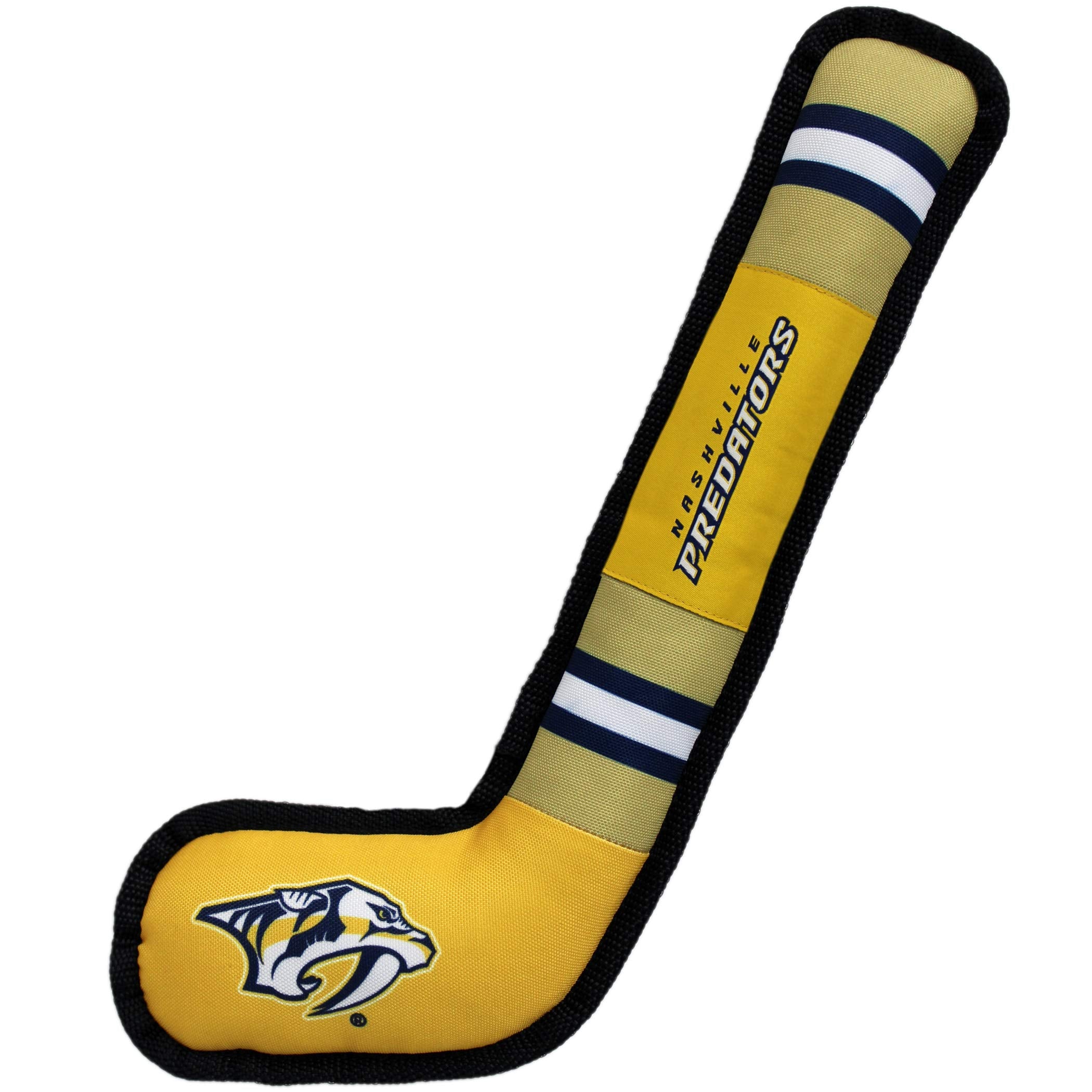 Pets First Nhl Nashville Predators Stick Toy For Dogs & Cats. Play Hockey With Your Pet With This Licensed Dog Tough Toy Reward!