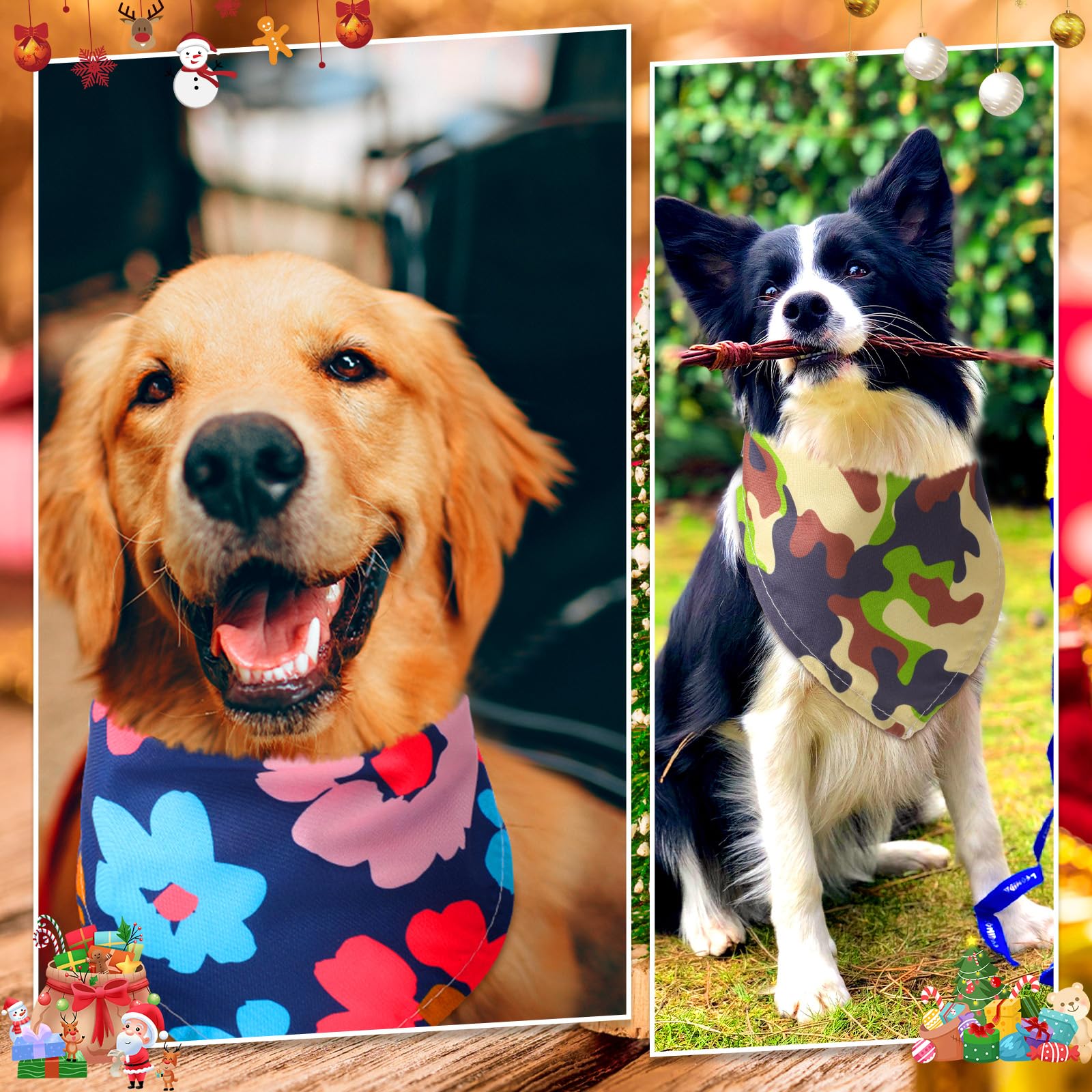 72 Packs Dog Bandanas Bulk Buffalo Plaid Cat Bandana Summer Scarf Triangle Fruit Drool Bibs Fruit Washable Adjustable Kerchief Dog Cat Bandana For Beach Small Medium Pet Supplies(Plaid)