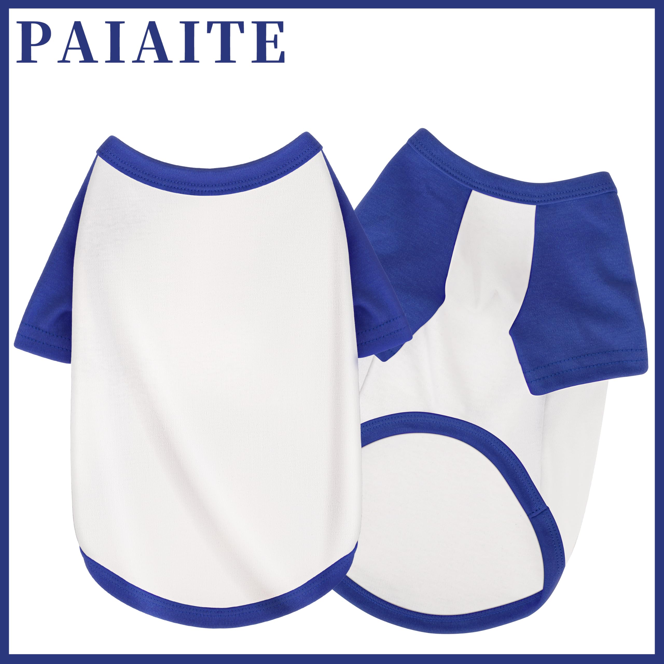 Stylish White Color Block Dog Shirt: Premium Polycotton Blend, Comfortable, Breathable, And Wrinkle-Resistant. Perfect Apparel F