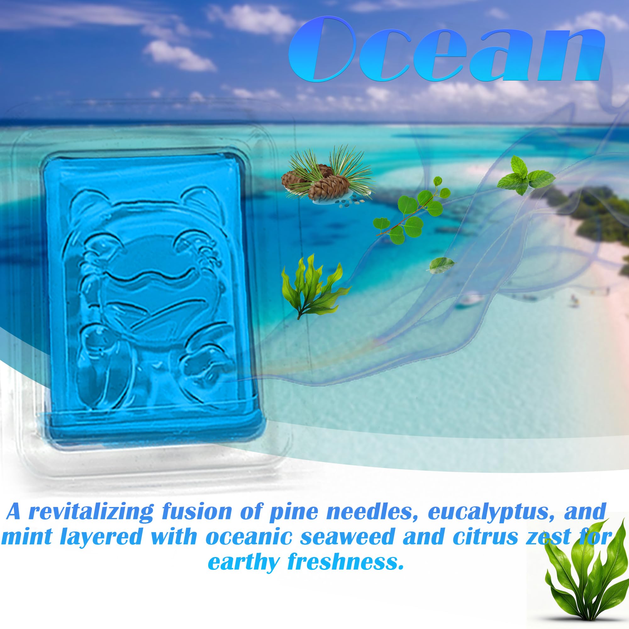 Newke 12 Pack Universal Pet Deodorizer Gel For Traditional Cat Litter Box, Odor Deodorant Compatible With Hholove Self-Cleaning