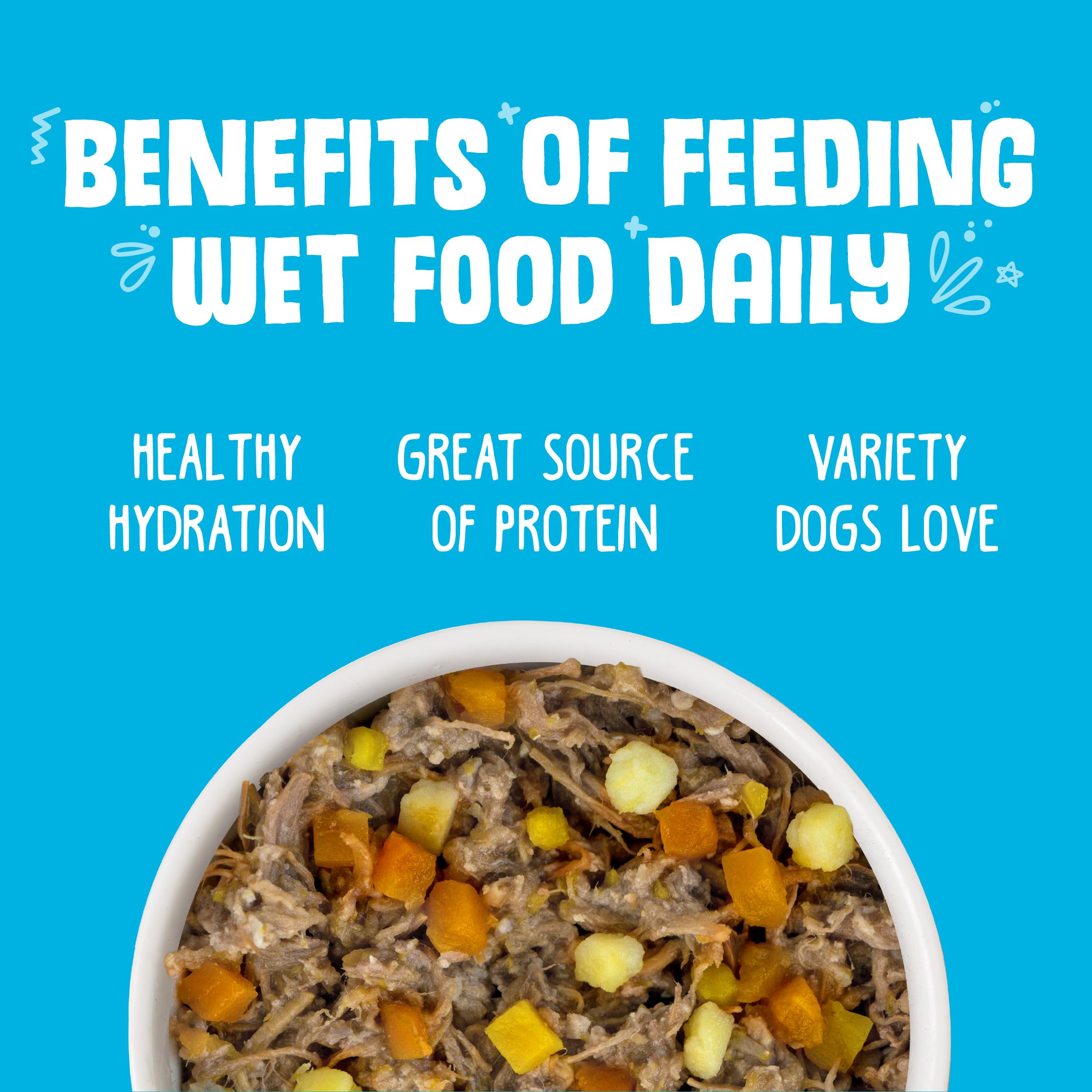 Weruva Classic Dog Food, Variety Pack, Chicken Free, Just 4 Me, Wet Dog Food, 5.5oz Cans (Pack of 24)