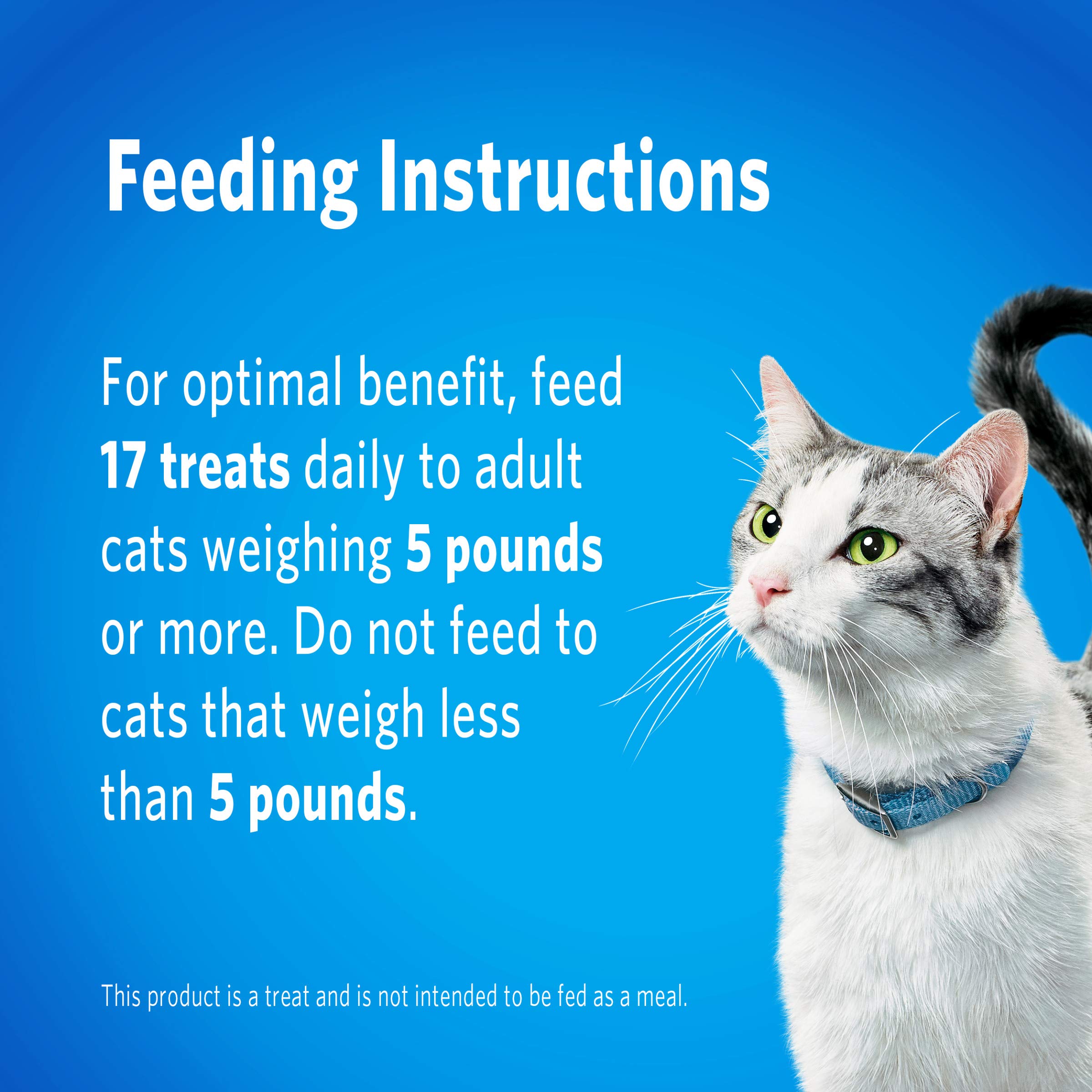 Purina DentaLife Made in USA Facilities Cat Dental Treats, Tasty Chicken Flavor - (10) 1.8 oz. Pouches