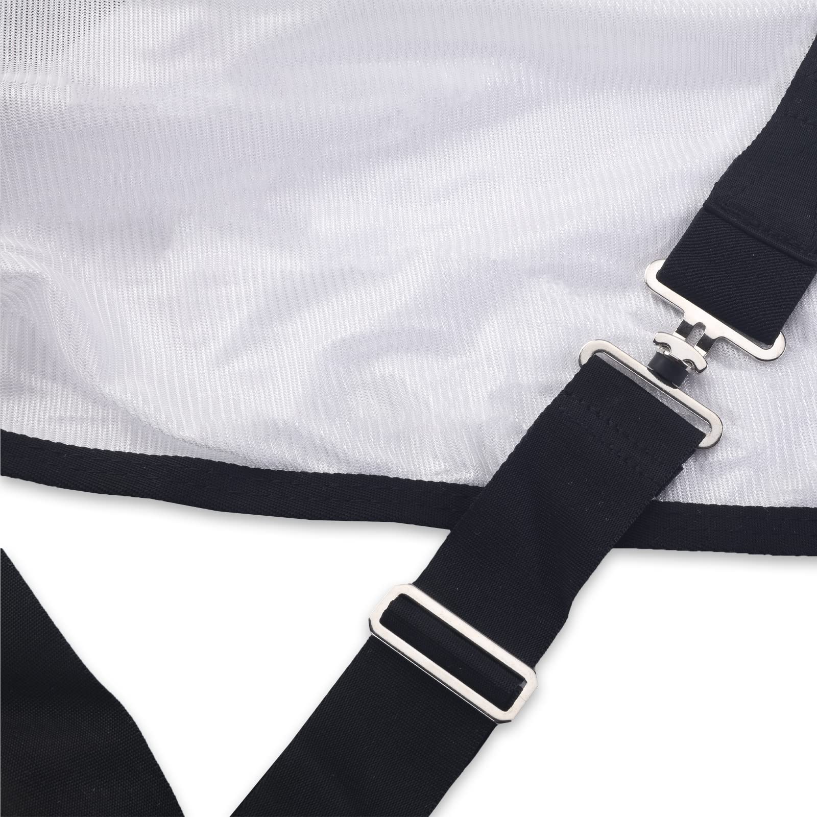 Gallopoff Comfy Mesh Horse Fly Sheet Equine Summer Sheets Stand Neck White 66