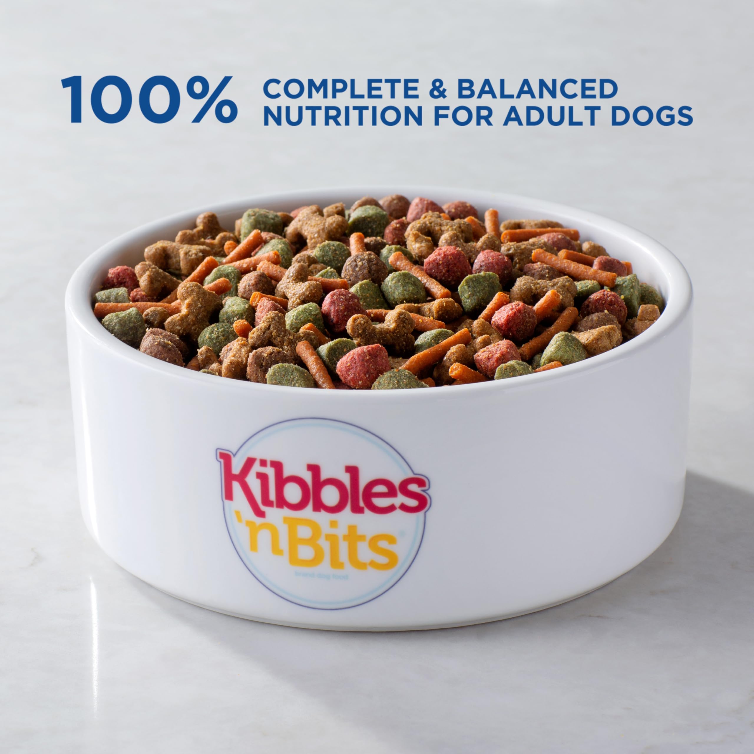 Kibbles n Bits Original Savory Beef & Chicken Flavors Dry Dog Food, 16-Pound