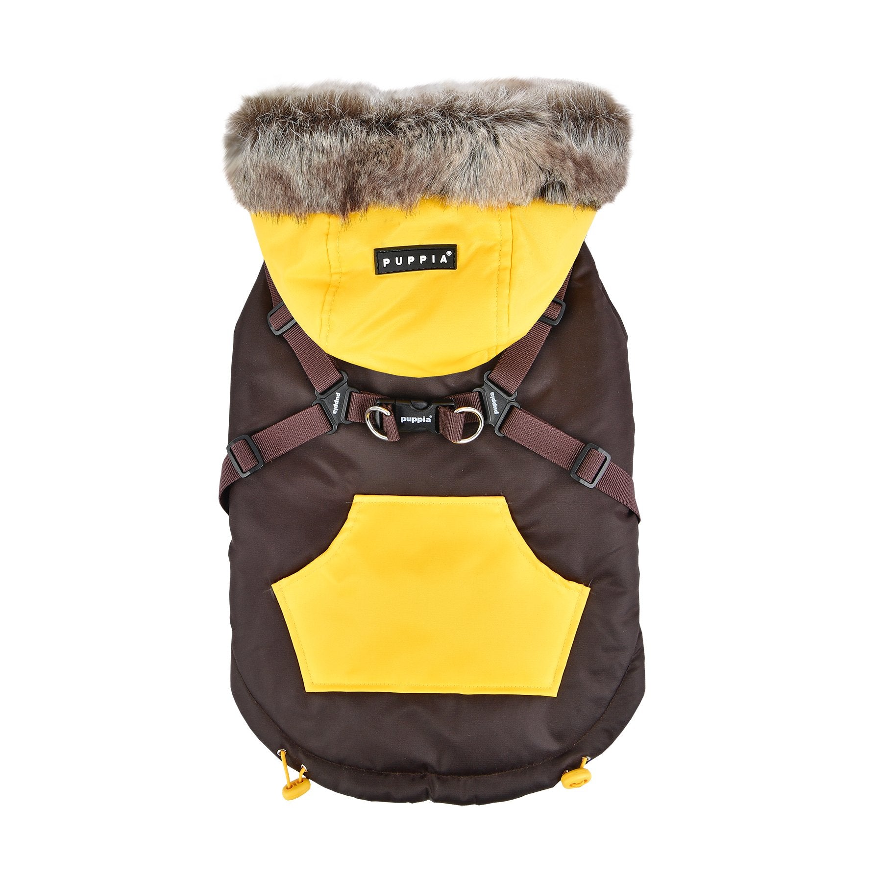Puppia Orson Dog Coat - Brown - XXL