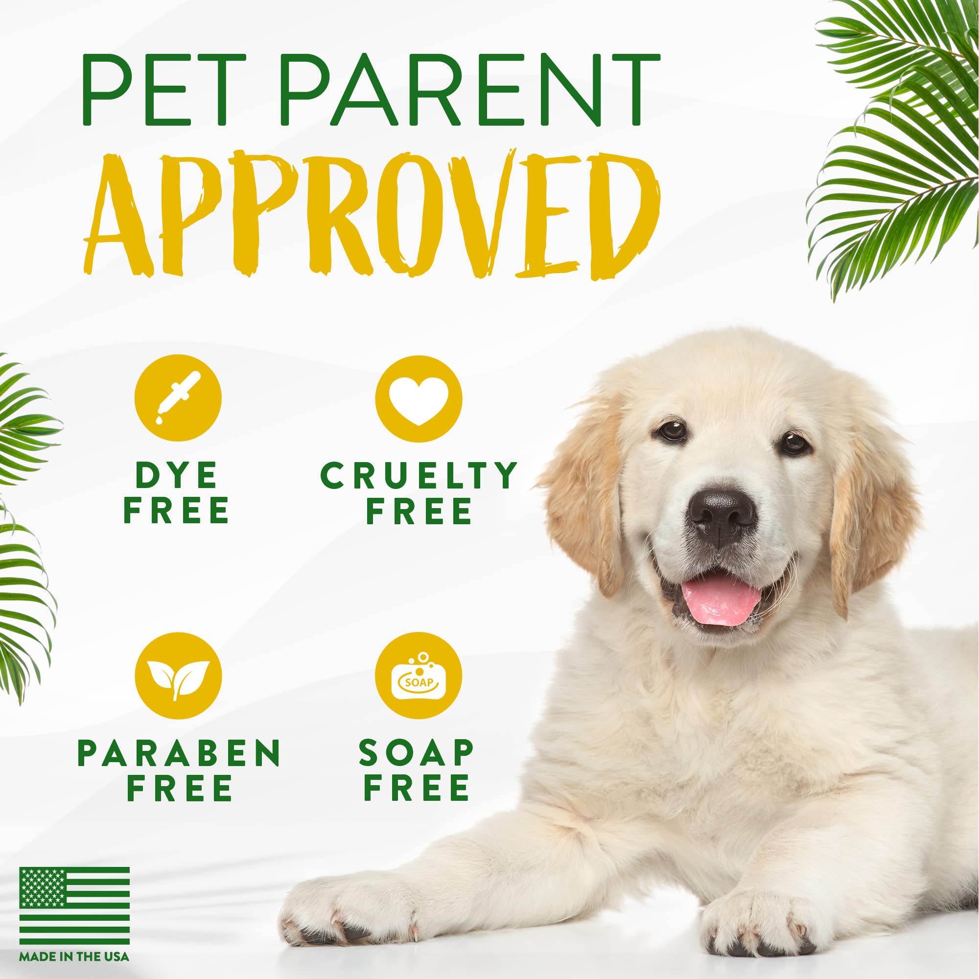 Tropiclean Coconut Hypoallergenic Dog Shampoo | Gentle Puppy Shampoo For Sensitive Skin | Natural Pet Shampoo Derived From Natural Ingredients | Kitten Friendly | Made In The Usa | 20 Oz.