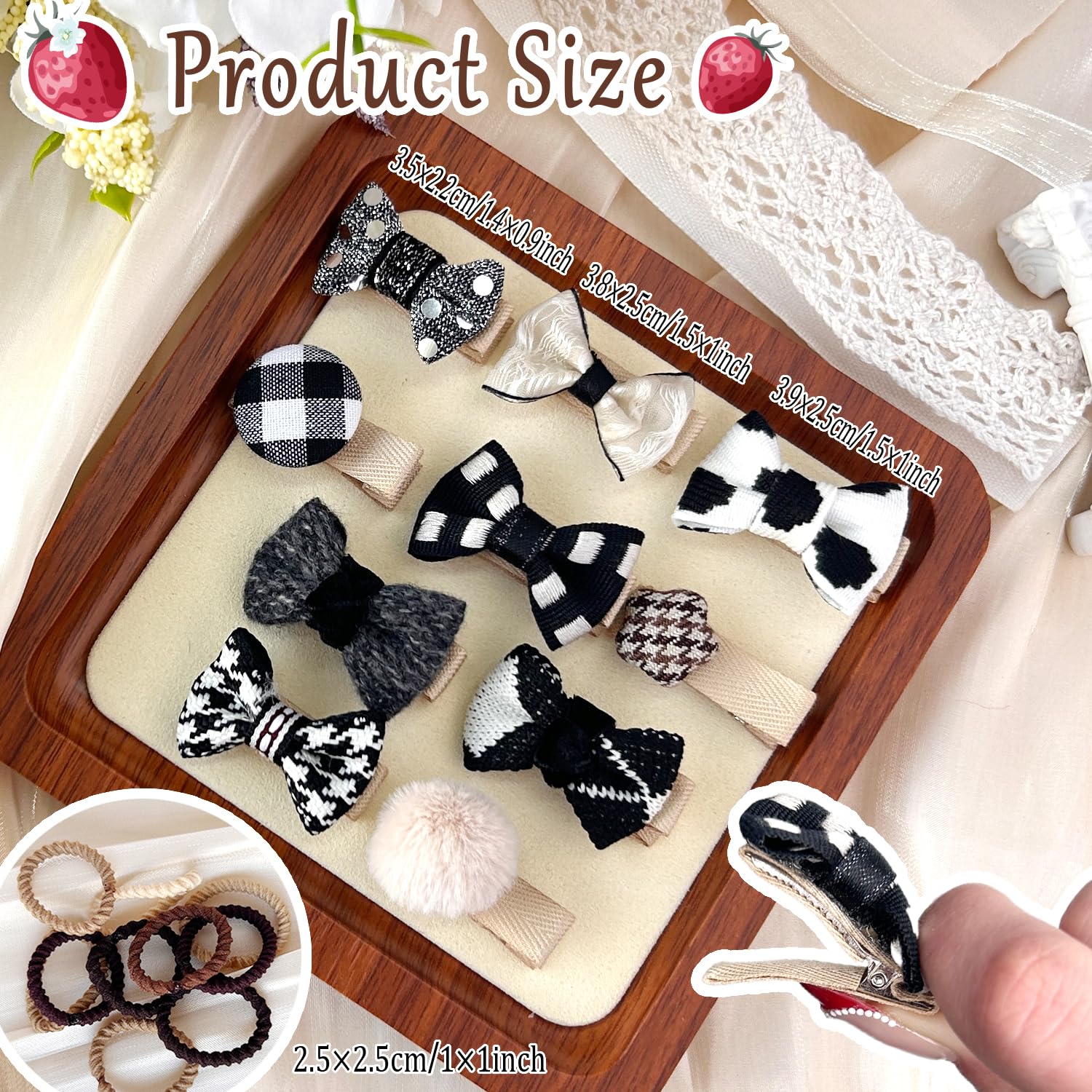 Dog Hair Clips And Rubber Bands Small Dog Bows Cute Pet Grooming Accessories Alligator Clips Stay In Hair Barrettes Ball Hairpin