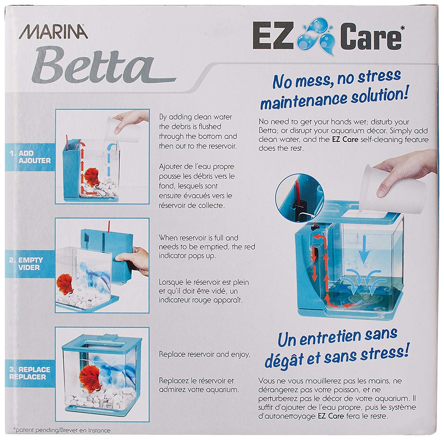 Marina Ez Care Betta Kit, Blue