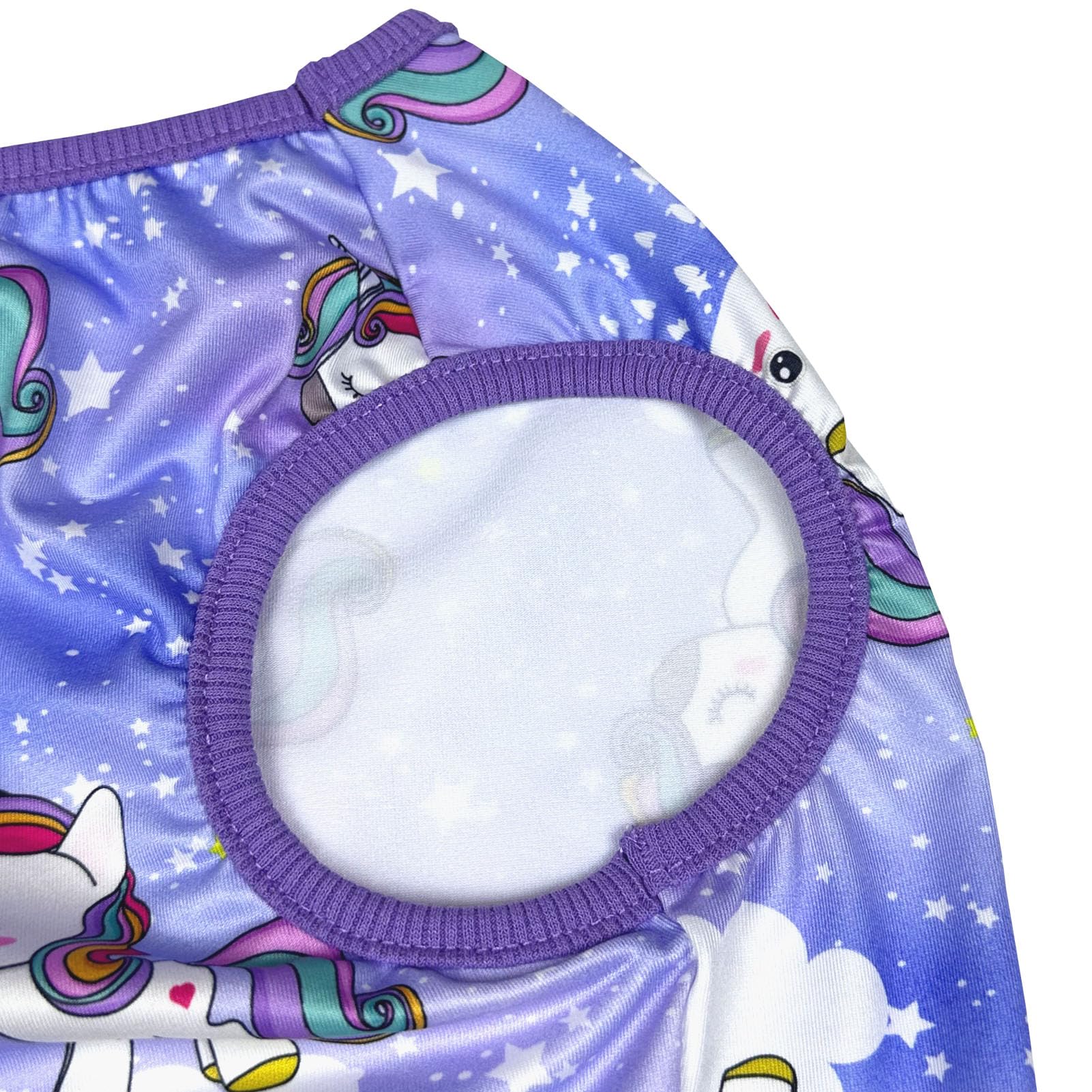 D.E.E Large Dog Shirts Unicorn Galaxy Pattern Printed Dog Shirts For Large Dogs Big Dog Clothes Dog Tank Top Stretchy (Vunicpur,