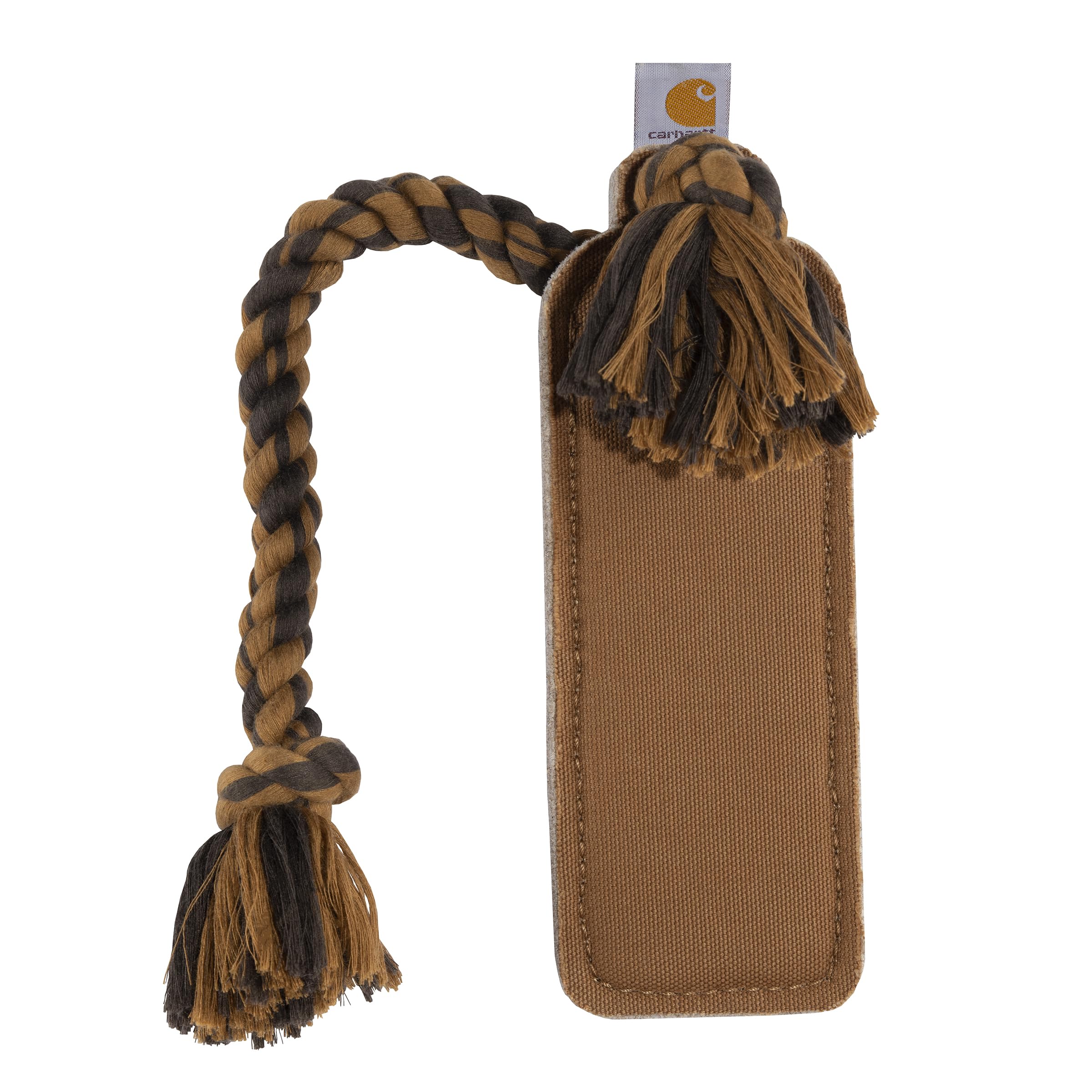 Carhartt Pet Training Tools, Rugged Dog Toys for Tug and Fetch, Bumper Compressed Flet Chew