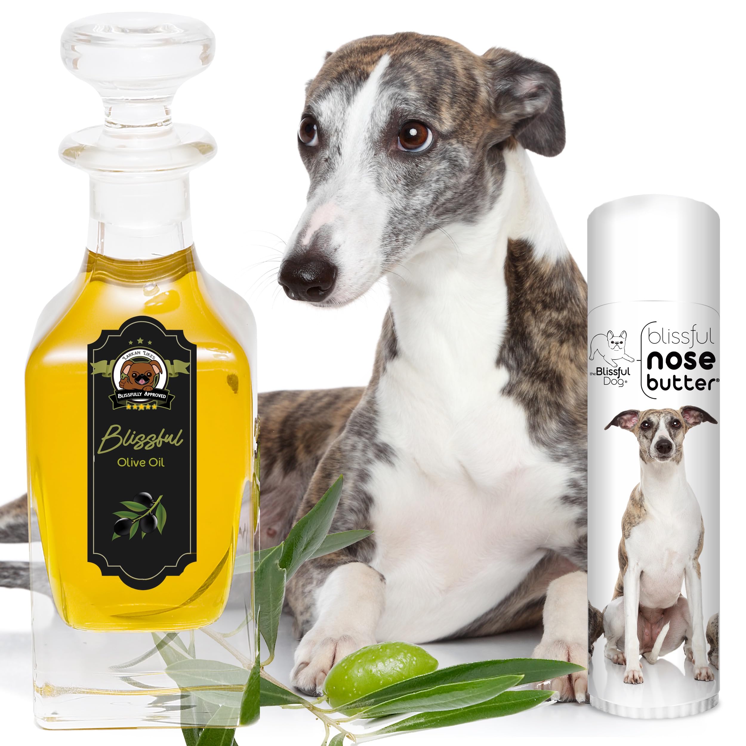 The Blissful Dog Whippet Unscented Nose Butter - Dog Nose Butter, 0.50 Ounce