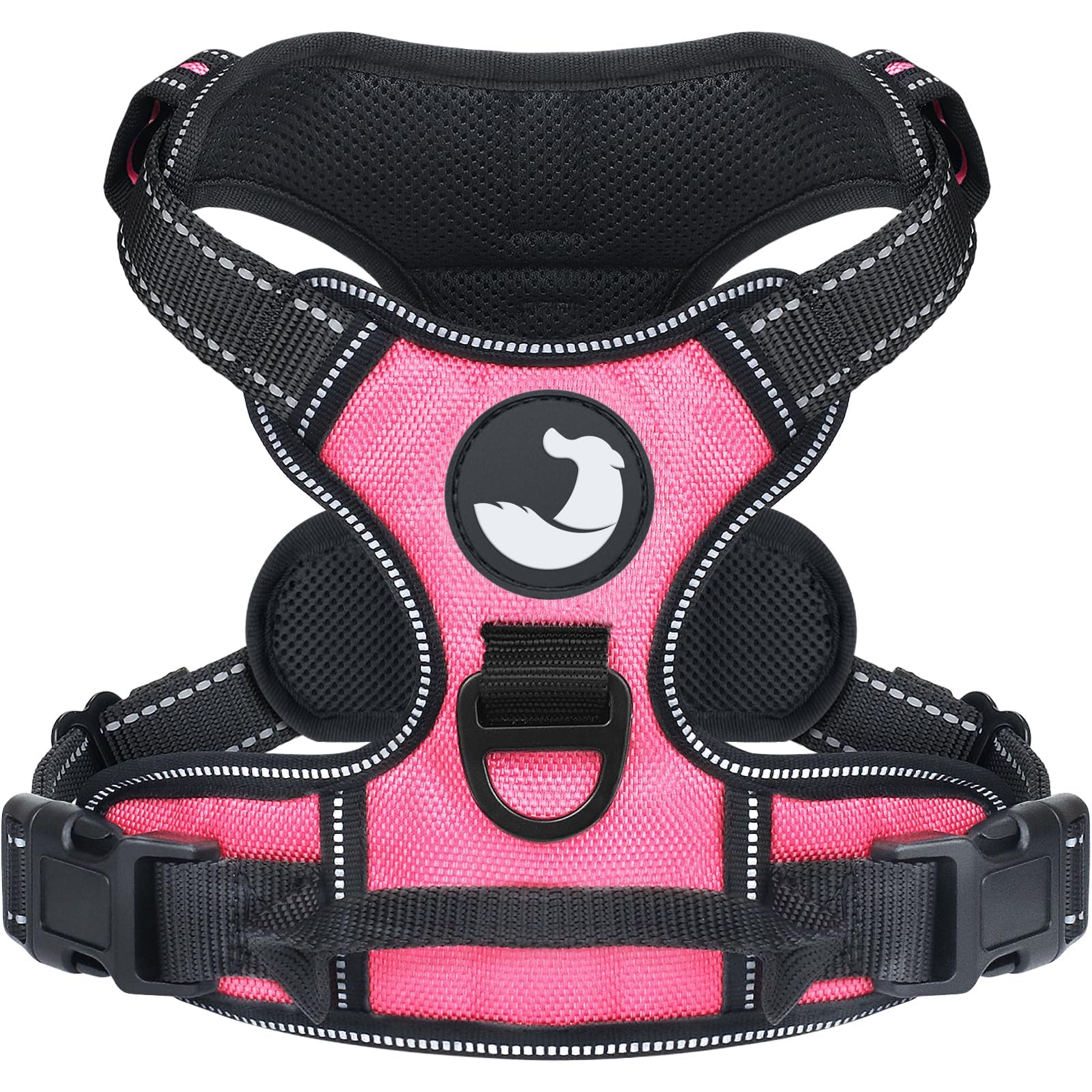 Joytale No Pull Dog Harness For Large Dogs, Reflective Pet Vest With Front Clip, Adjustable Soft Padded Harnesses With Easy Cont