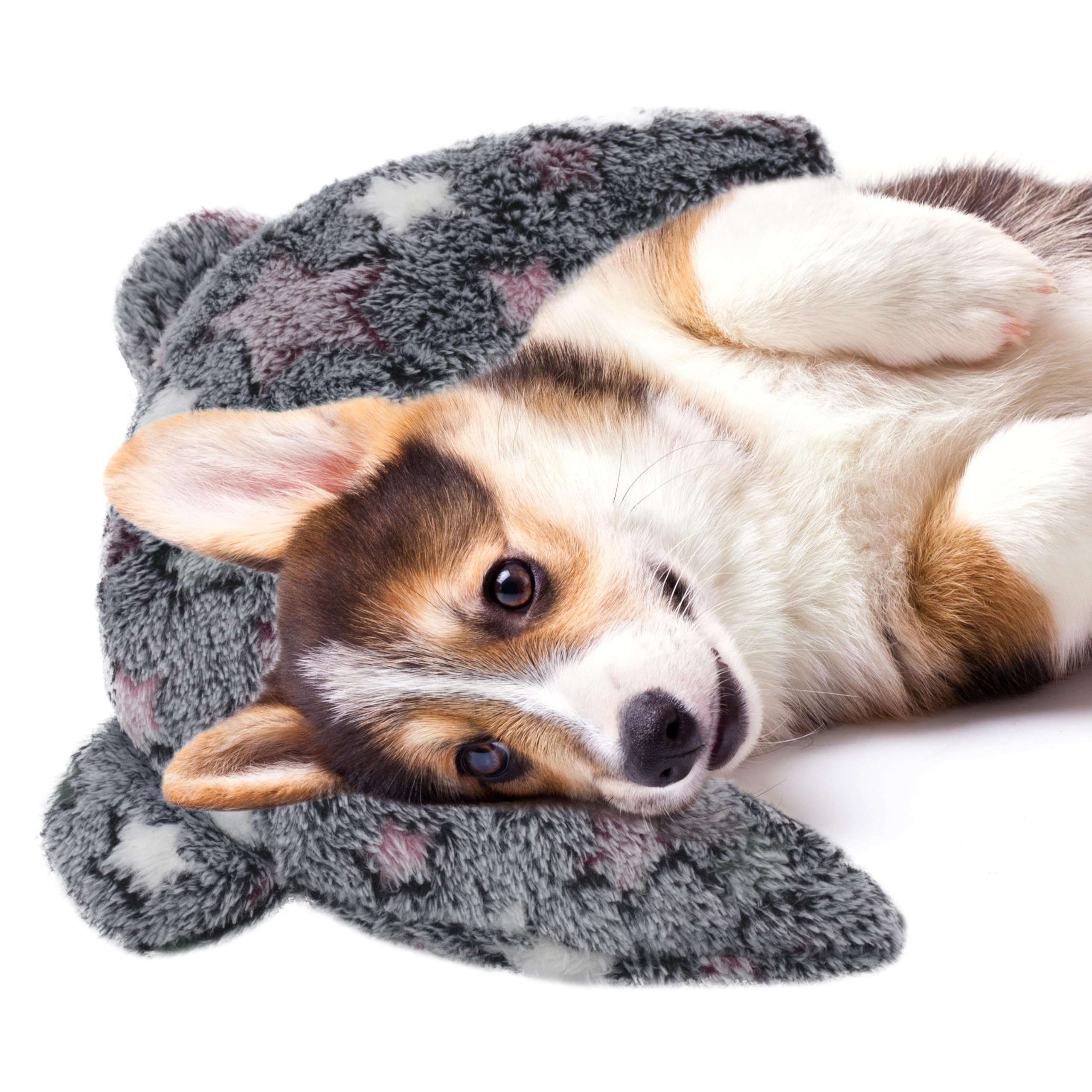 Maiiu Pet Calming Pillow For Dogs, Soft U-Shaped Pillow, Joint Relief, Sleep Comfortably, Suit For Small, Medium, Large Dogs, Fl