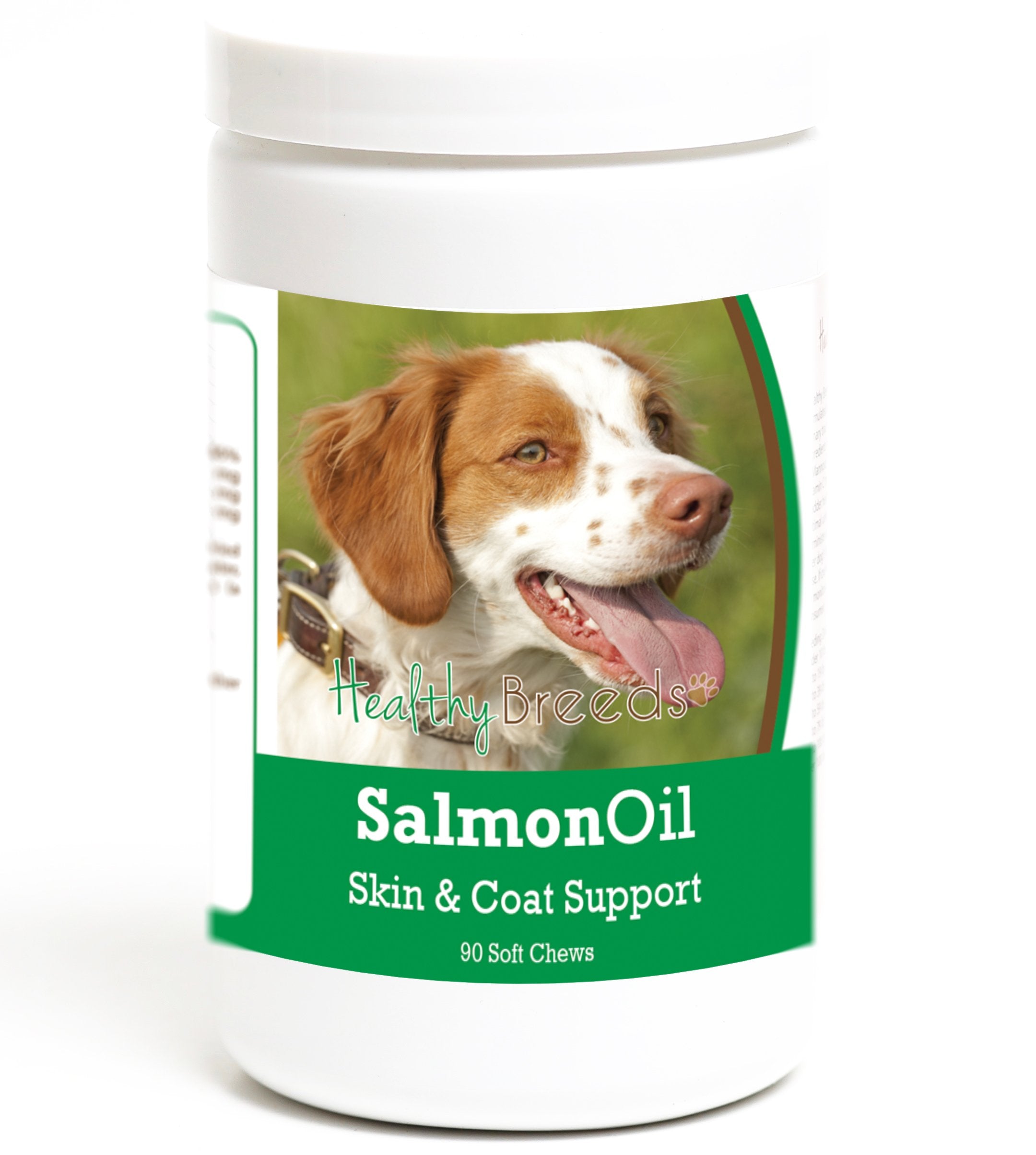 Healthy Breeds Brittany Salmon Oil Soft Chews 90 Count