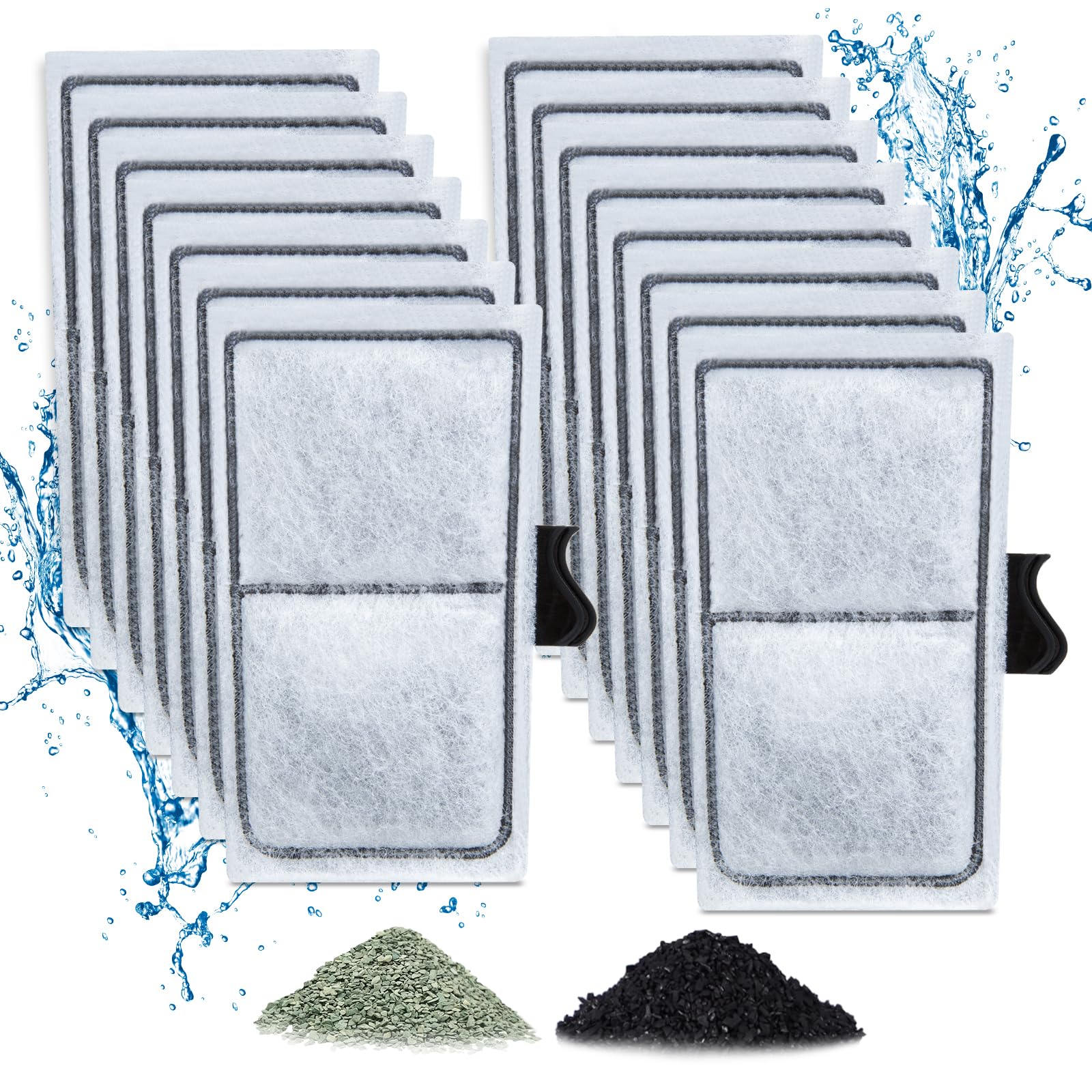 15 Pack Filter Cartridges for Filter, Replacement Filter Cartridges for EF-S Element and BF5 BETTAFLO