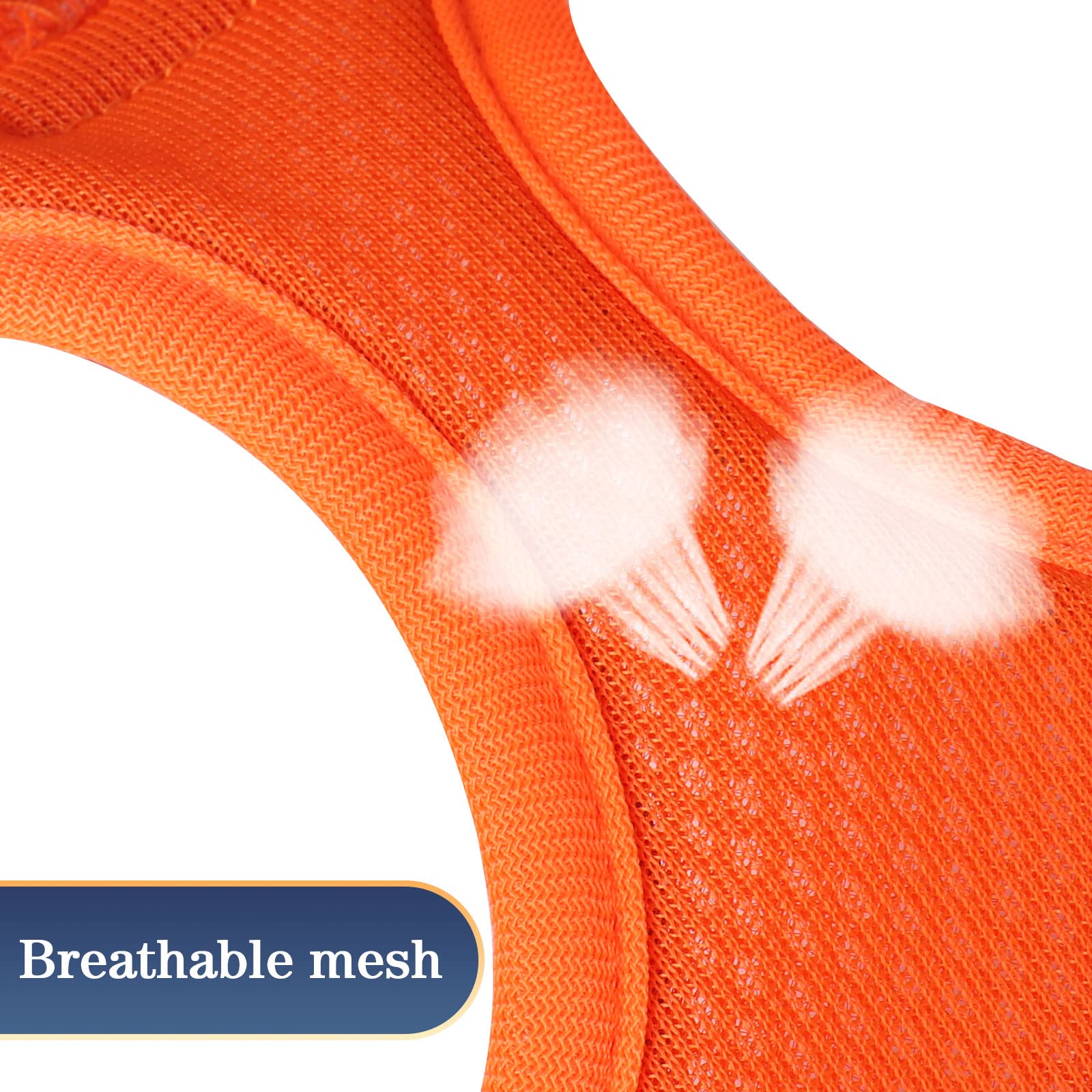 YIMEIS Dog Harness and Leash Set, No Pull Soft Mesh Pet Harness, Reflective Adjustable Puppy Vest for Small Medium Large Dogs, C