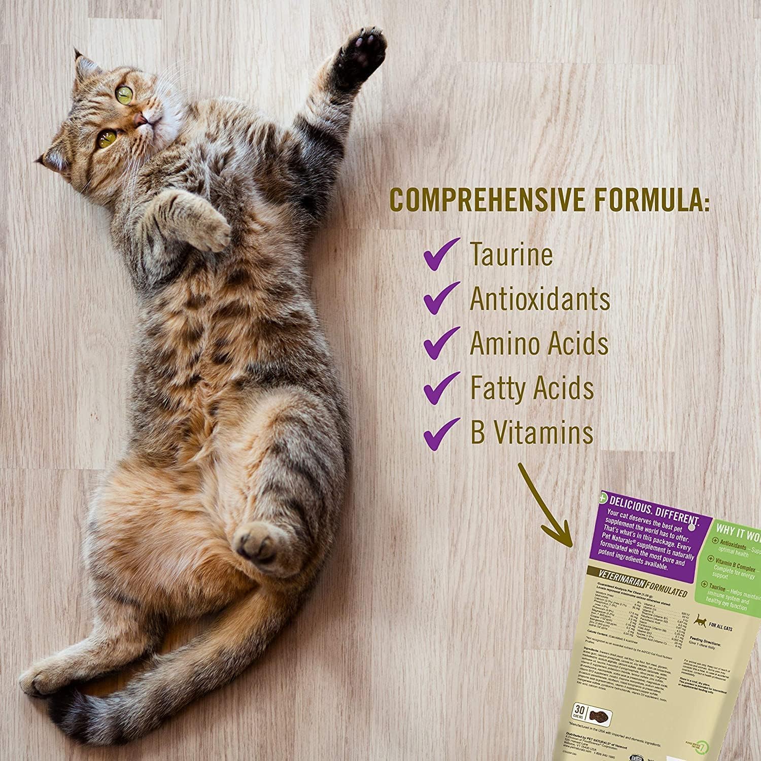 Pet Naturals Daily Multivitamin for Dogs - 28 Essential Nutrients, Fatty Acids & Antioxidants for Complete Health | Supports Ene