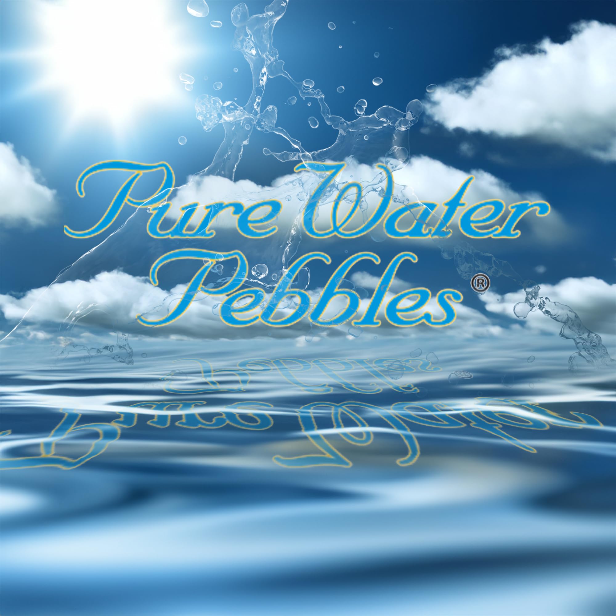 Pure Water Pebbles Turquoise Aquarium Gravel, 5 Lbs - Ph Balance, Water Clarity, Aesthetic, Ideal Fish Tank Gravel, Aquarium Decoration, Eco-Friendly