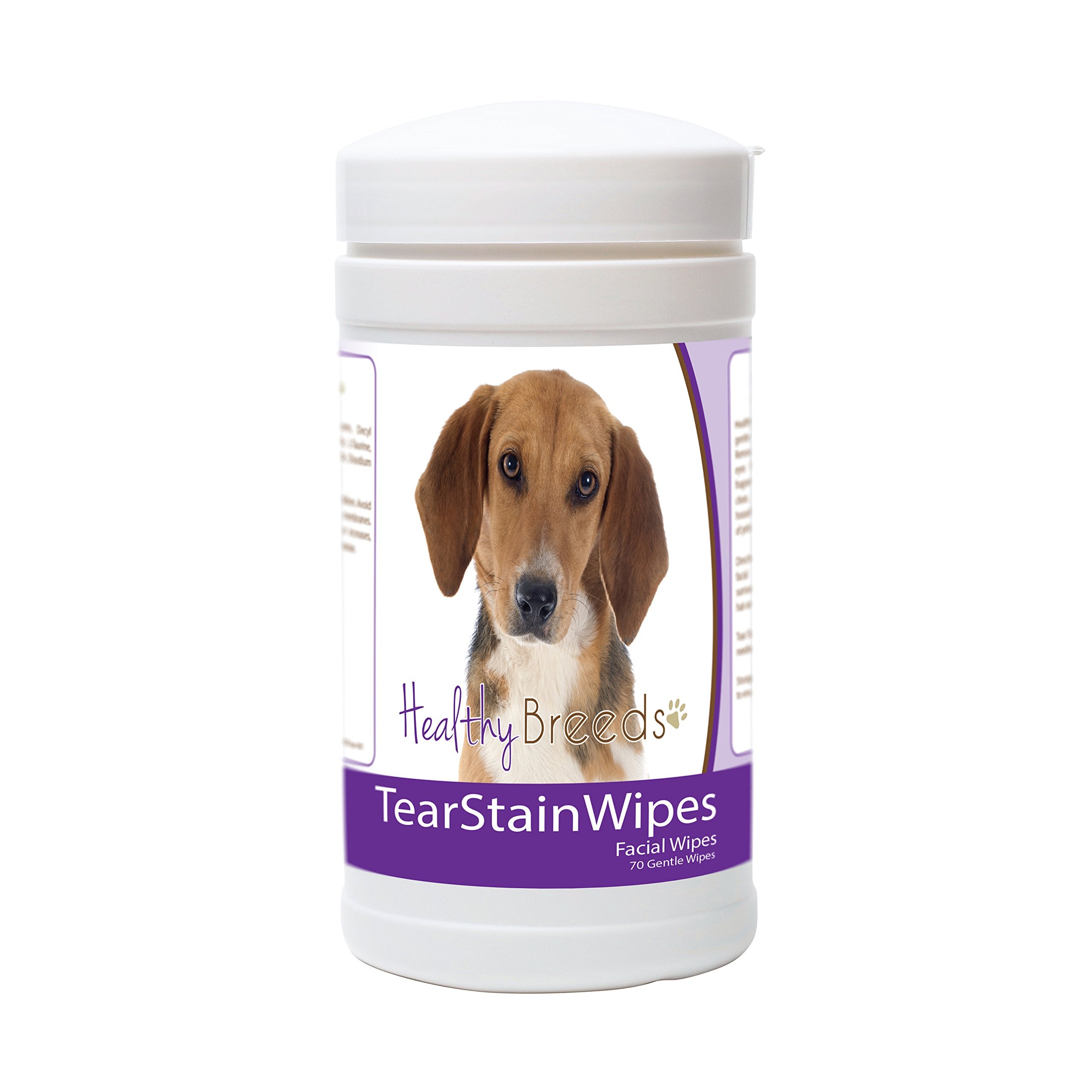 Healthy Breeds Harrier Tear Stain Wipes 70 Count