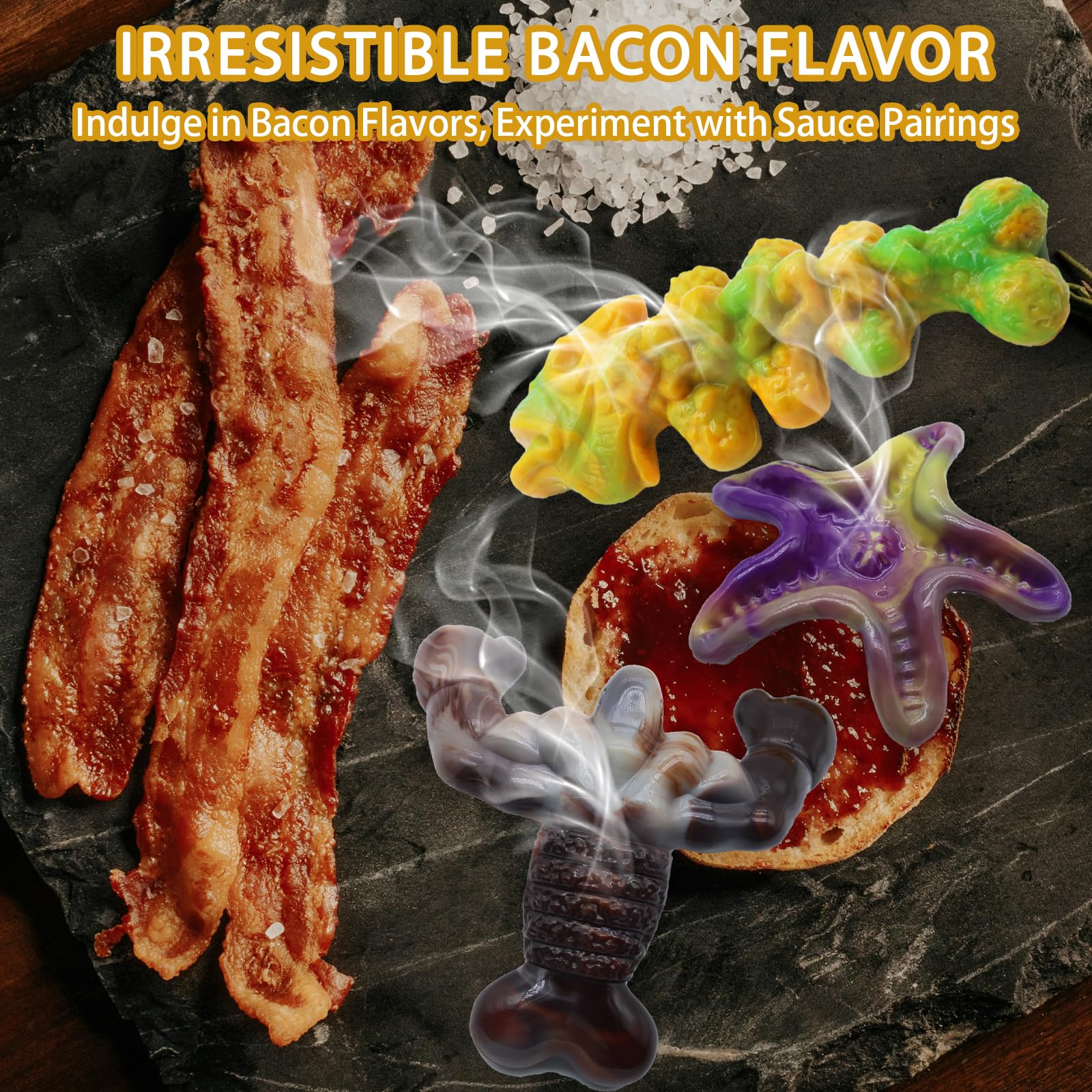 Dog Chew Toys For Aggressive Chewers,3 Pack Tough Dog Bone Toys To Keep Them Busy, Indestructible Pet Toy For For Medium/Large B