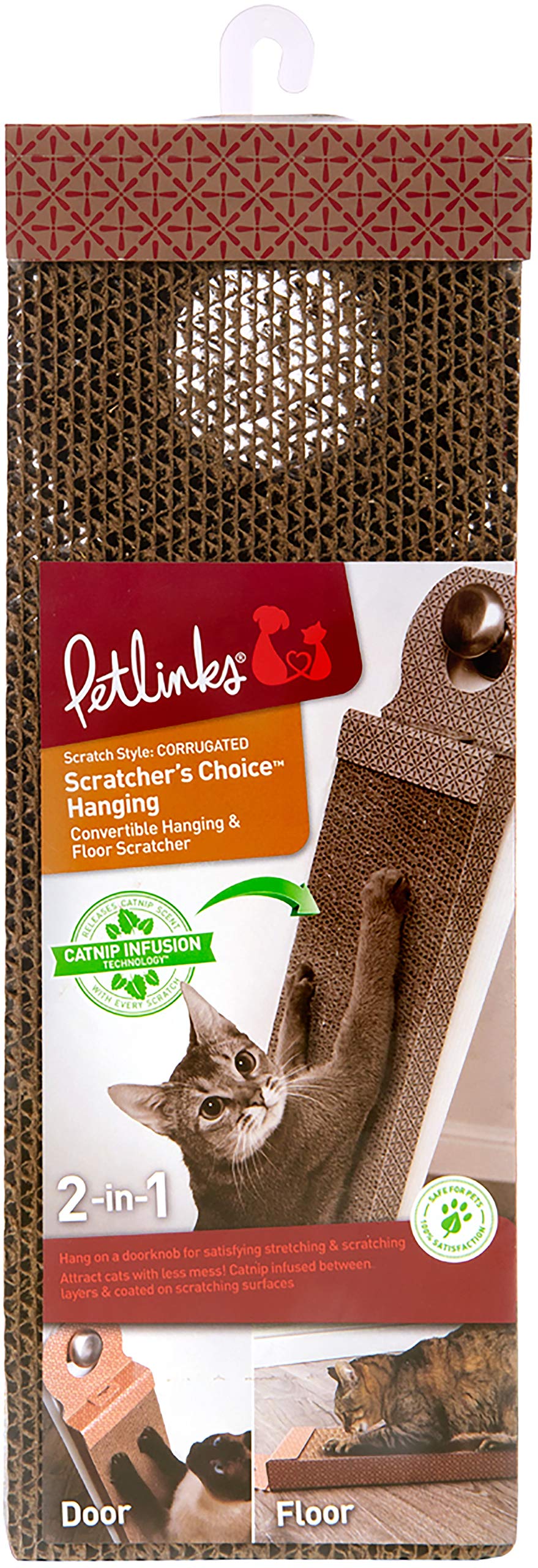 Petlinks Hang Scratcher Tower, Us:One Size