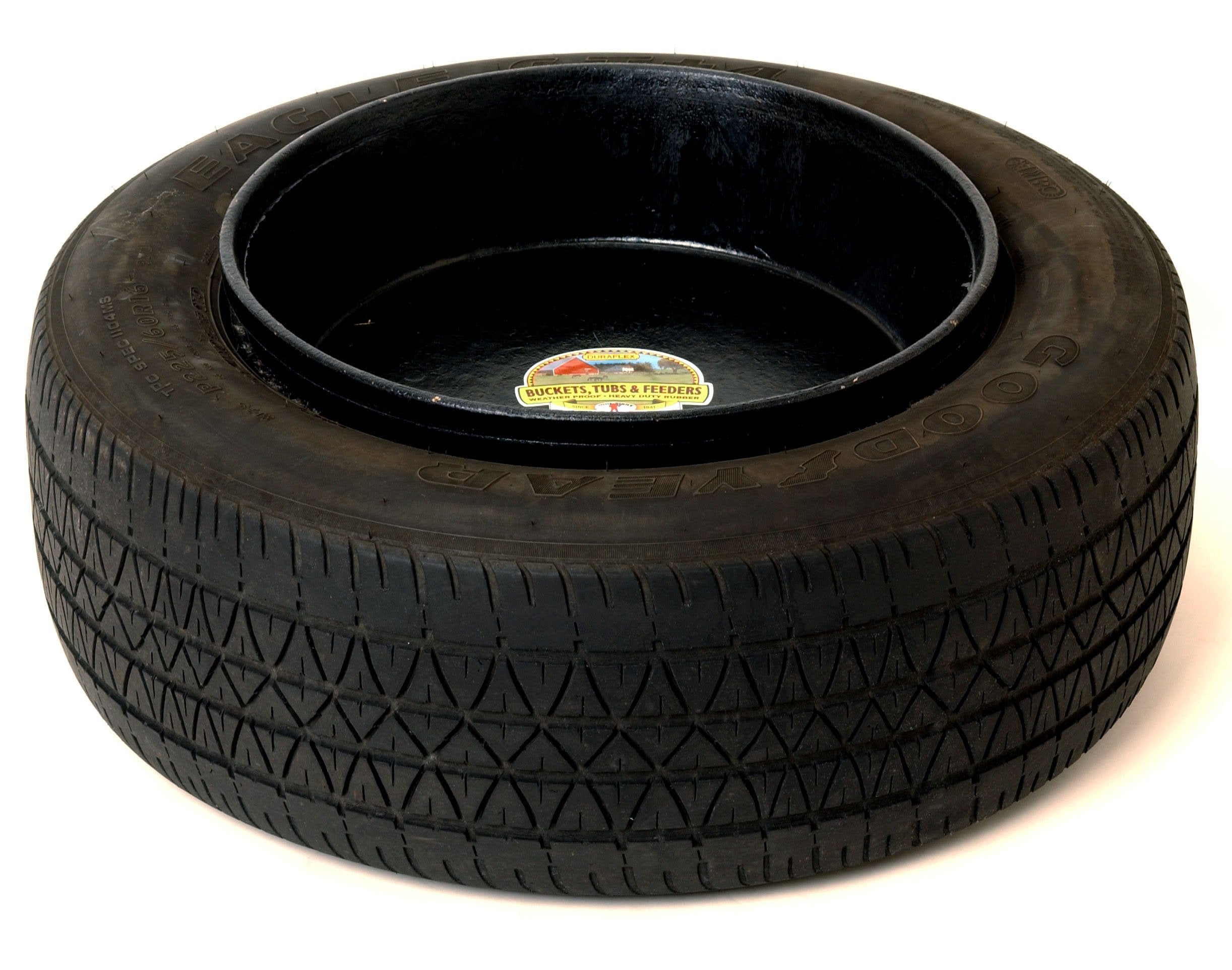 Little Giant Farm & Ag Hp-3 3 Gallon Rubber Feed Pans