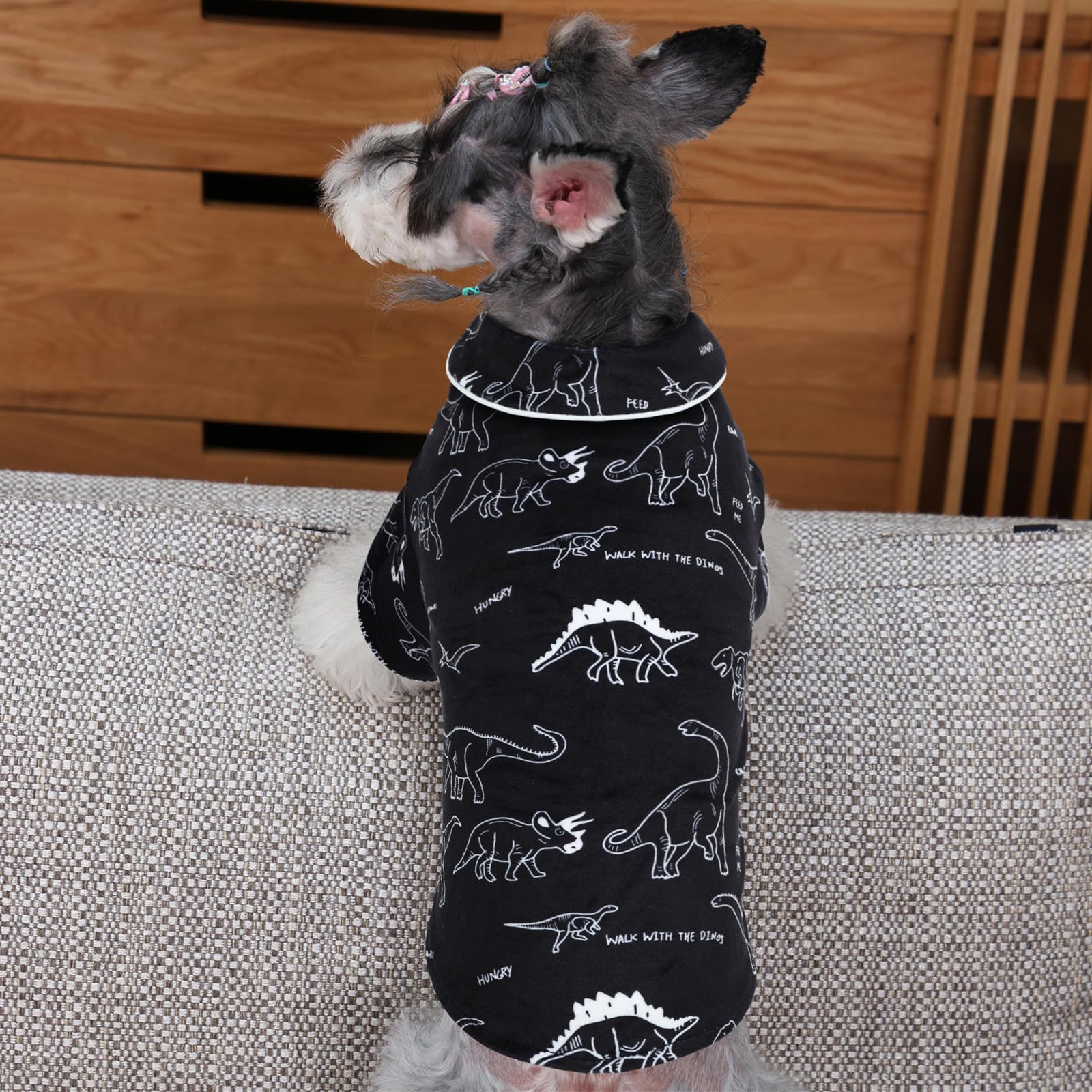 Cutebone Two-Leg Spandex Crystal Velvet Pet Pajamas - Soft, Cozy, And Stretchy Sleepwear For Dogs And Cats Ltp08M