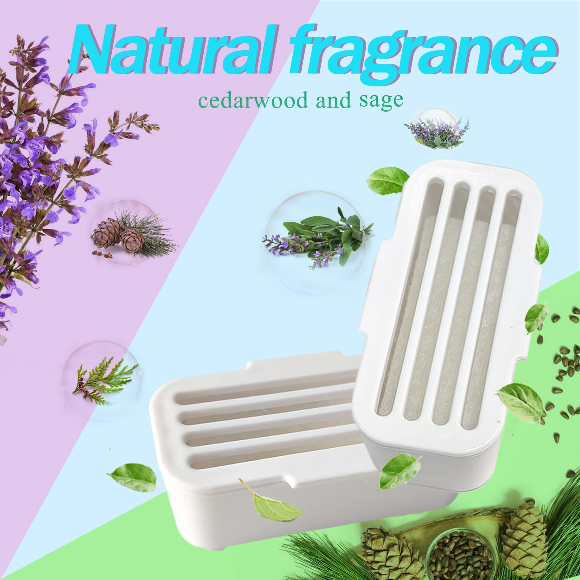 Purifylogix 4 Pcs Deodorant For Petsafe Scoopfree Smartspin Self-Cleaning Cat Litter Box, Air Freshener For Hholove Automatic Ca