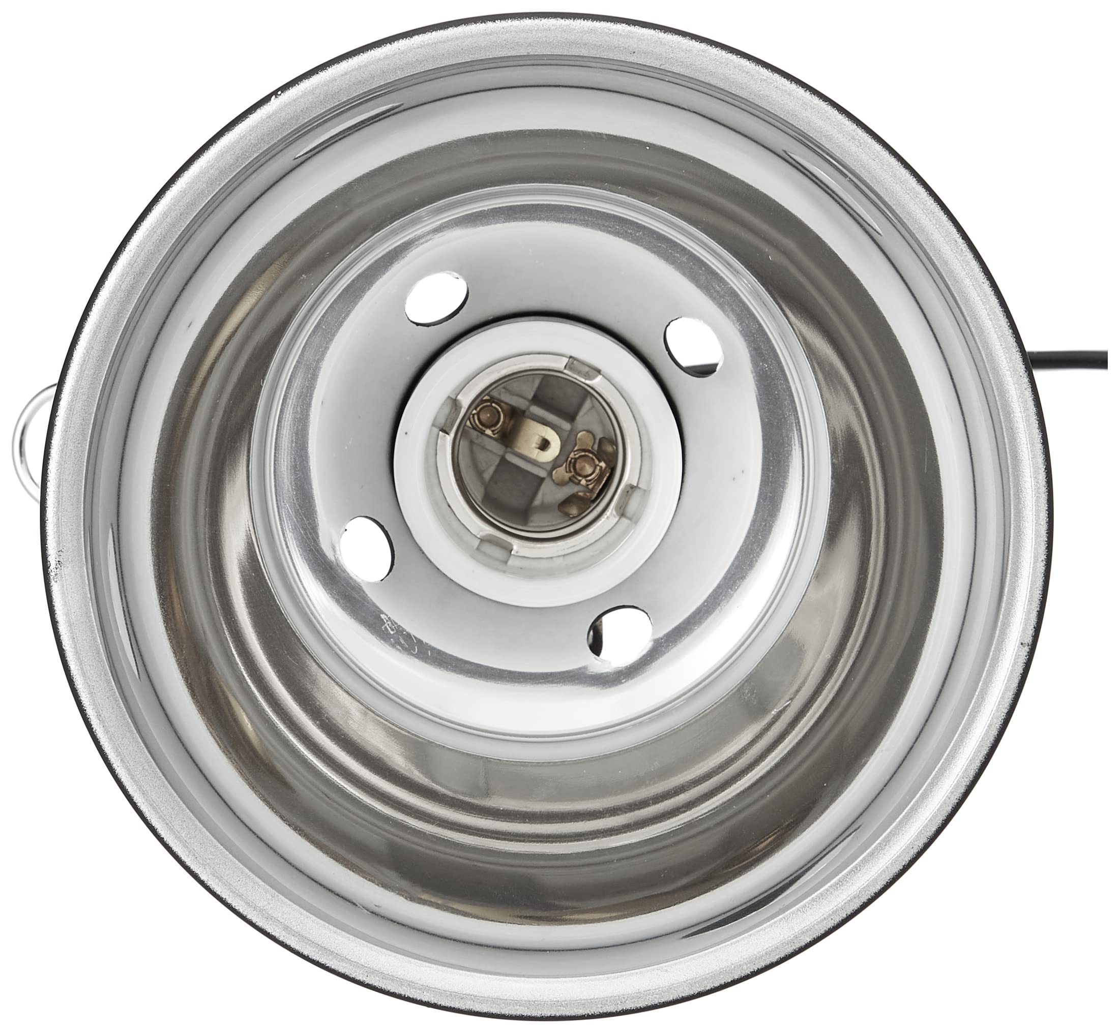 Exo Terra Light Dome, Aluminum Uv Reflector Lamp For Reptile Terrariums, 5.5 Inches