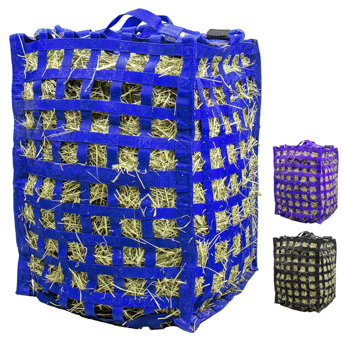 Derby Originals Natural Grazer Slow Feeder Horse Hay Bag With Super Tough Bottom And 1 Year Warranty