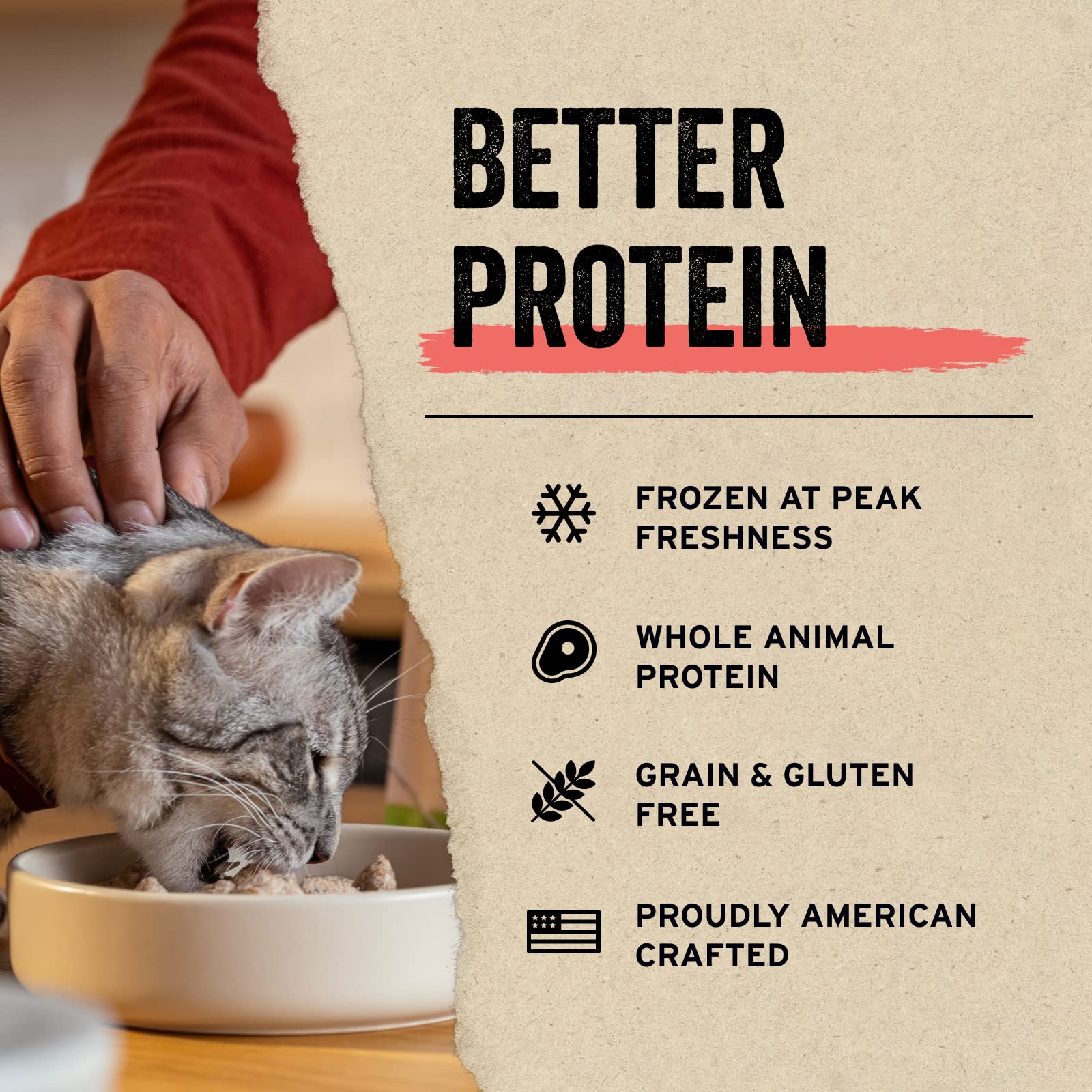 Vital Essentials Freeze Dried Raw Cat Food, Rabbit Mini Nibs Entree, 12 oz