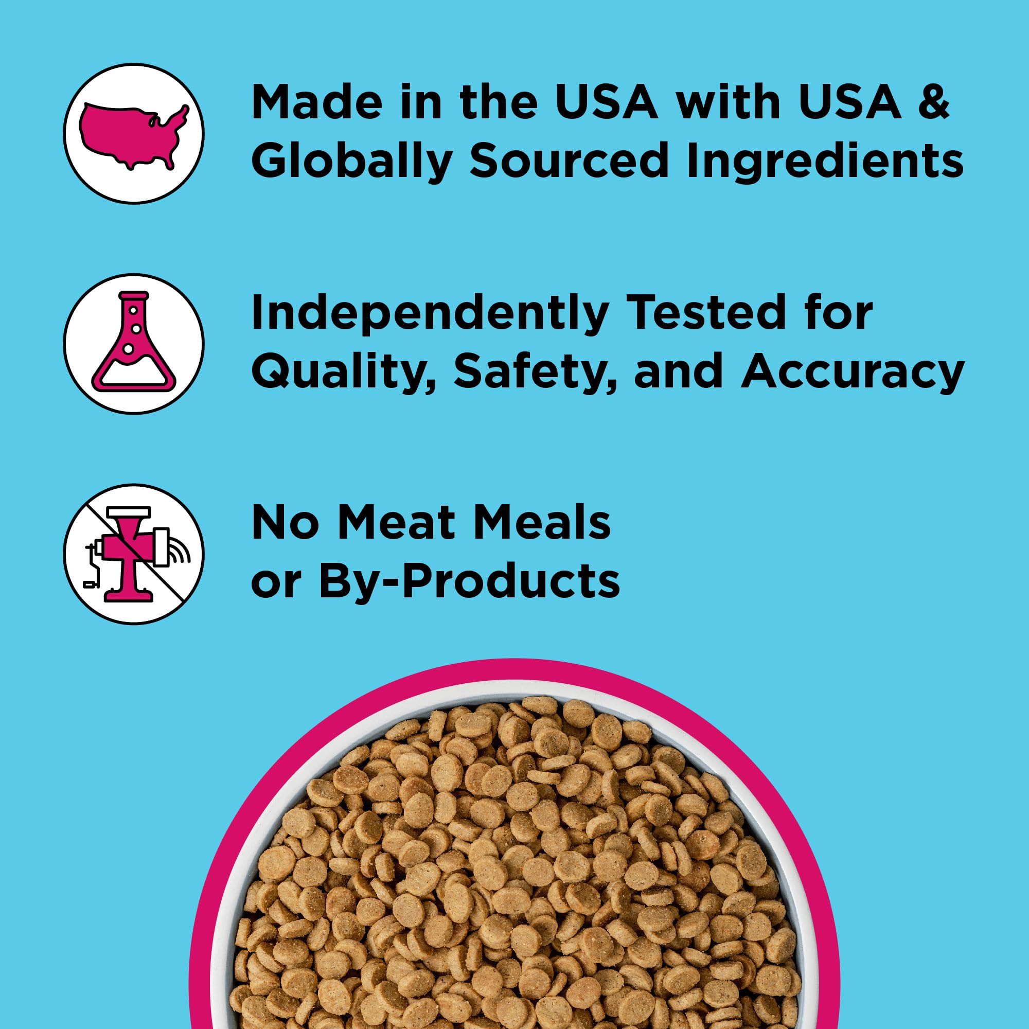 BIXBI Liberty Grain Friendly Dry Dog Food, Ranchers Red Recipe, 22 lbs - Fresh Meat, No Meat Meal, No Fillers - Gently Steamed
