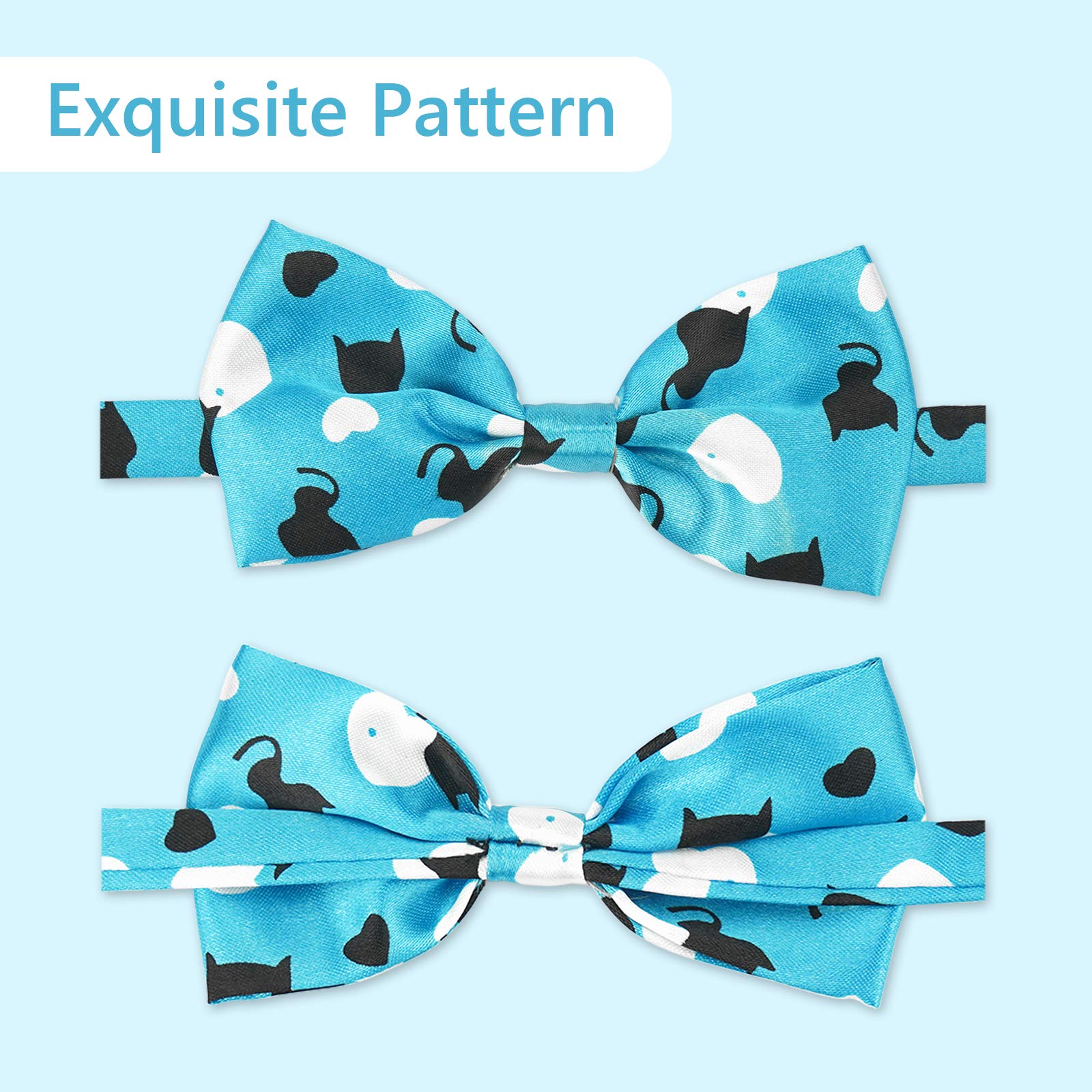 Bow Ties For Dogs Bulk, 40Pcs Segarty Cat Dog Bowties With Adjustable Collar For Medium Small Dogs, Grooming Shop Accessory Gift