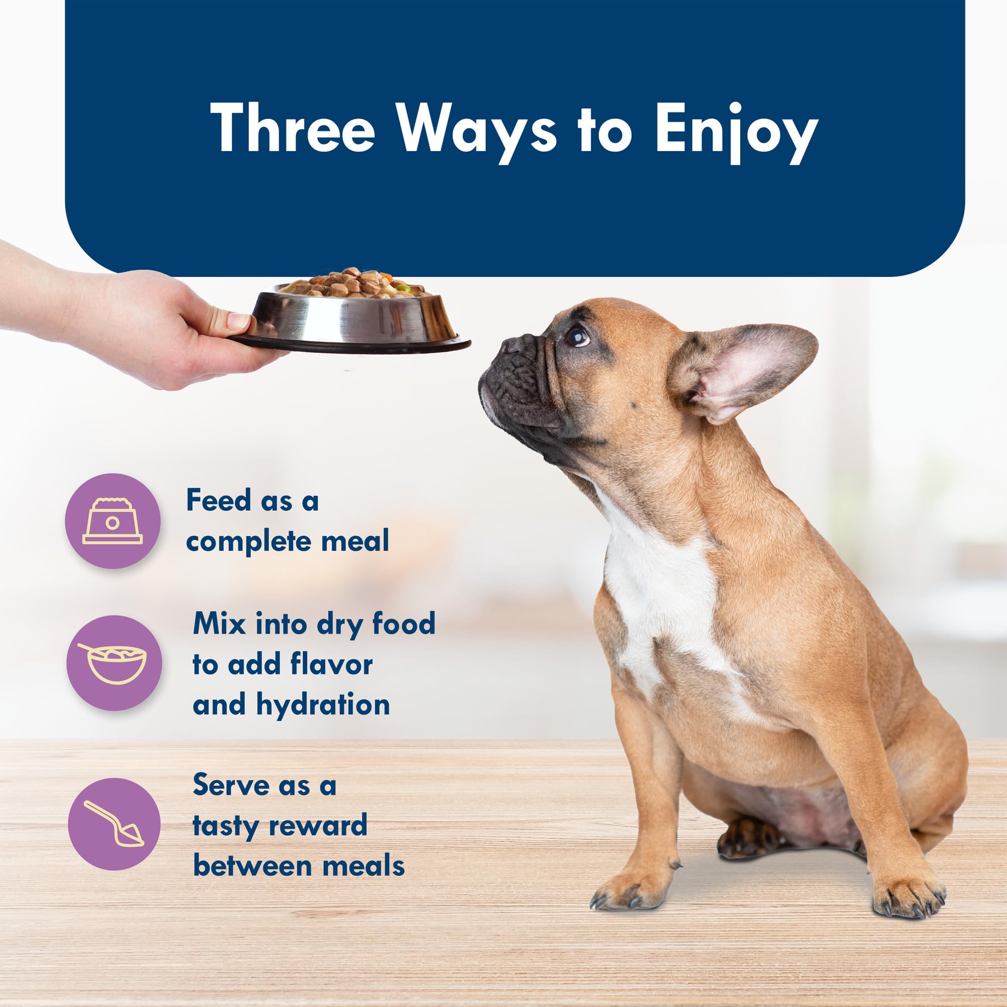 Blue Buffalo Delights Small Breed Natural Wet Dog Food Variety Pack, Top Sirloin Pat   and Grilled Chicken Pat  , 3.5-oz Cups, 1