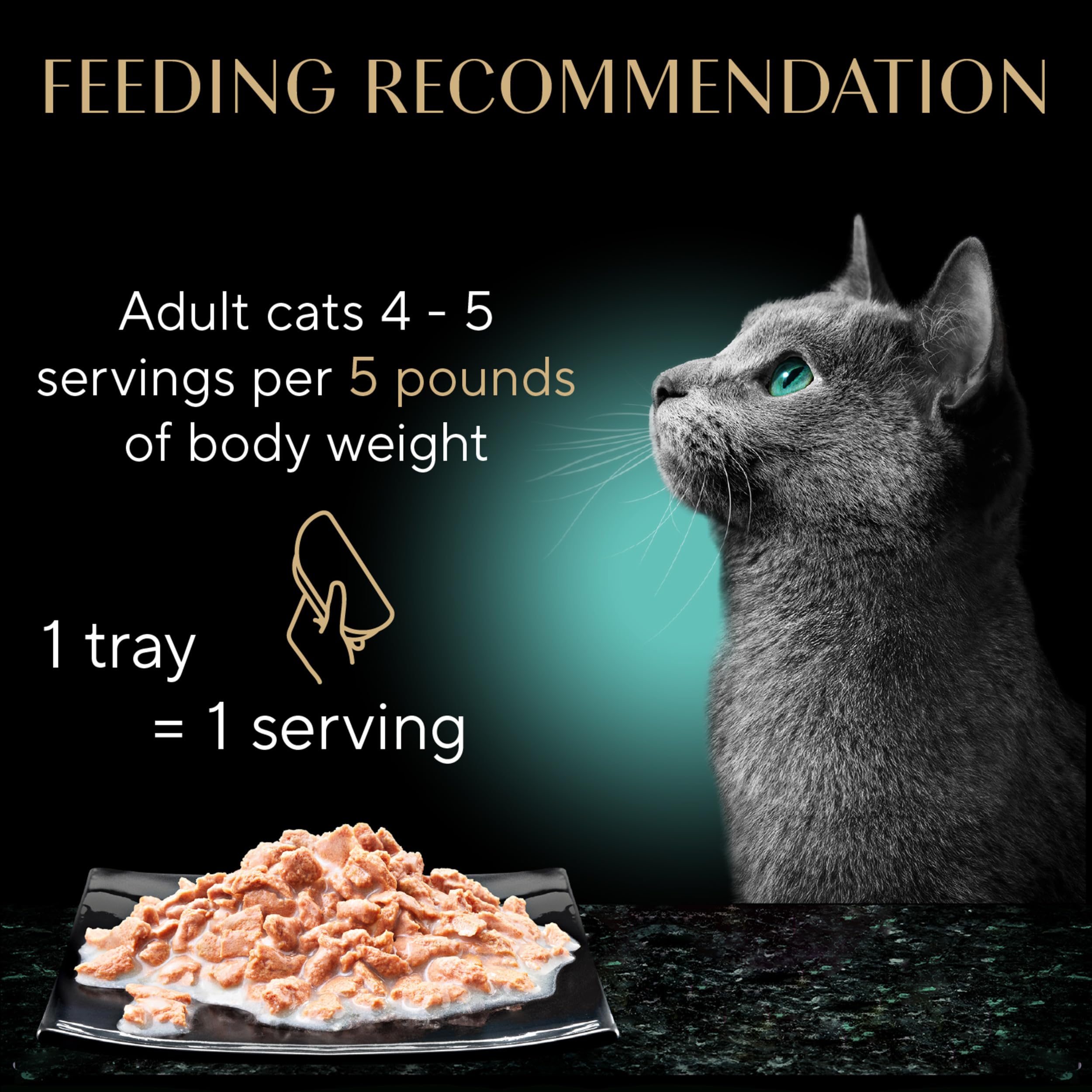 Sheba Perfect Portions Bistro Adult Wet Cat Food, Salmon in Creamy Sauce Entree, (24) 2.6 oz. Twin-Pack Trays