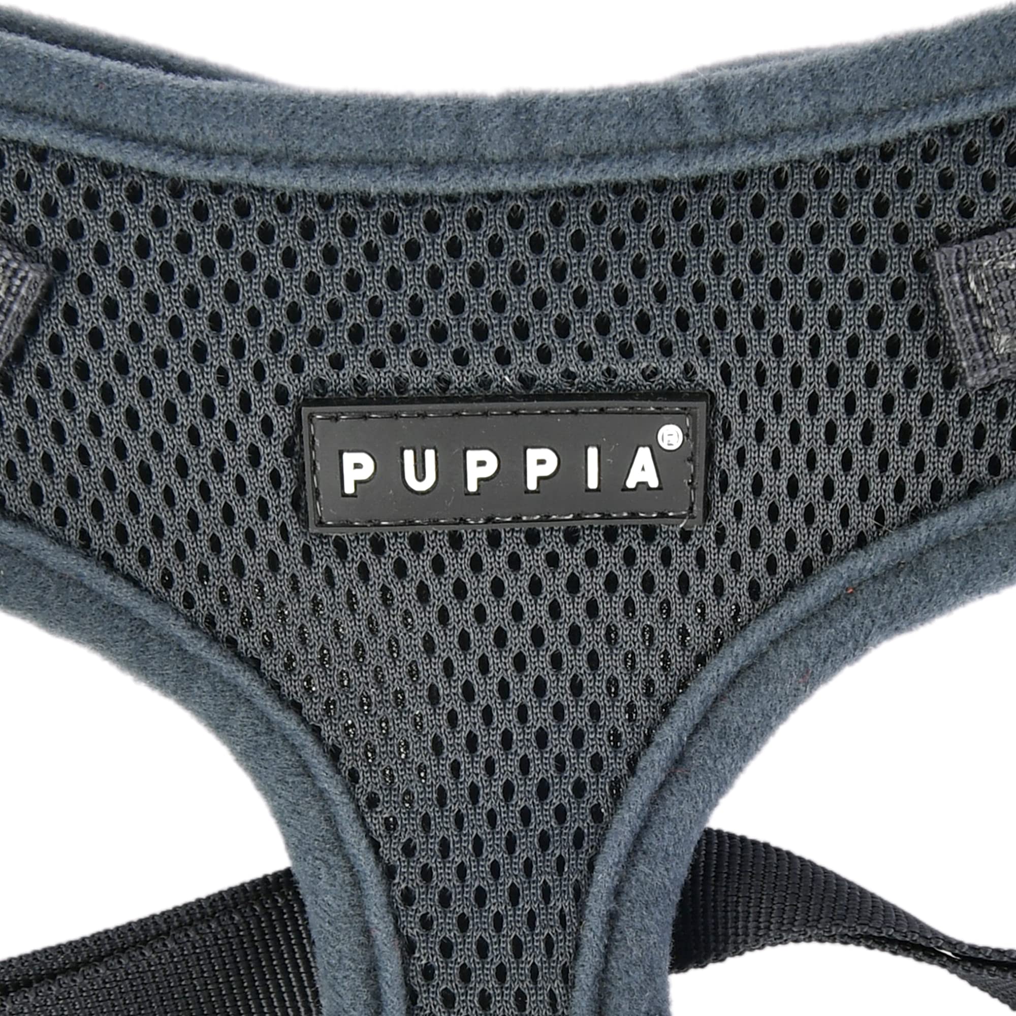 Puppia Ritefit Dog Harness Mesh Over-The-Head All Season No Pull No Choke Walking Training Adjustable Neck & Chest For Small & M