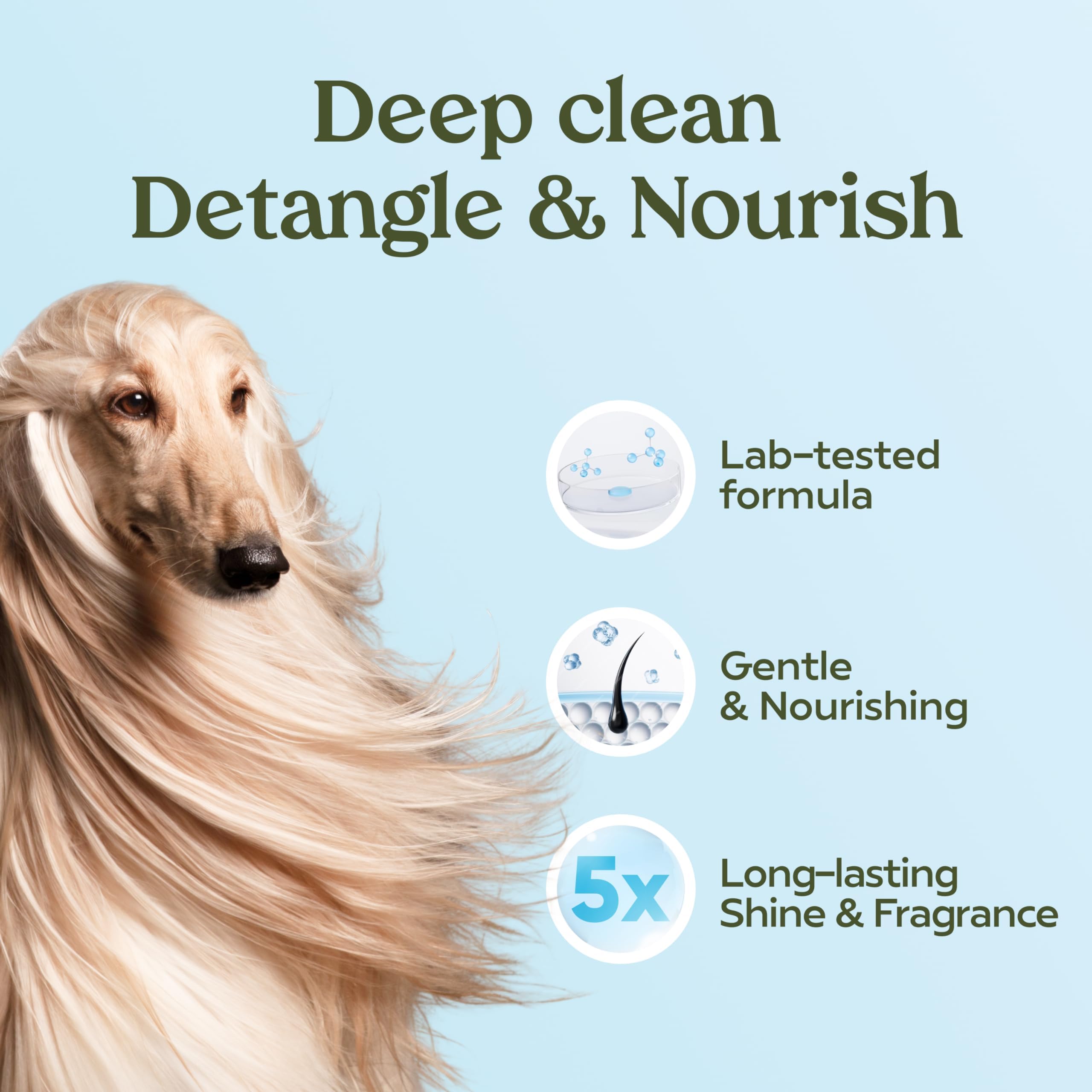 PAWFUME Skin & Coat Detangler Spray for Dogs, 1-Pack - Soothe Dry, Itchy Coats Quickly - Non-Toxic Chamomile & Oat Formula, Esse