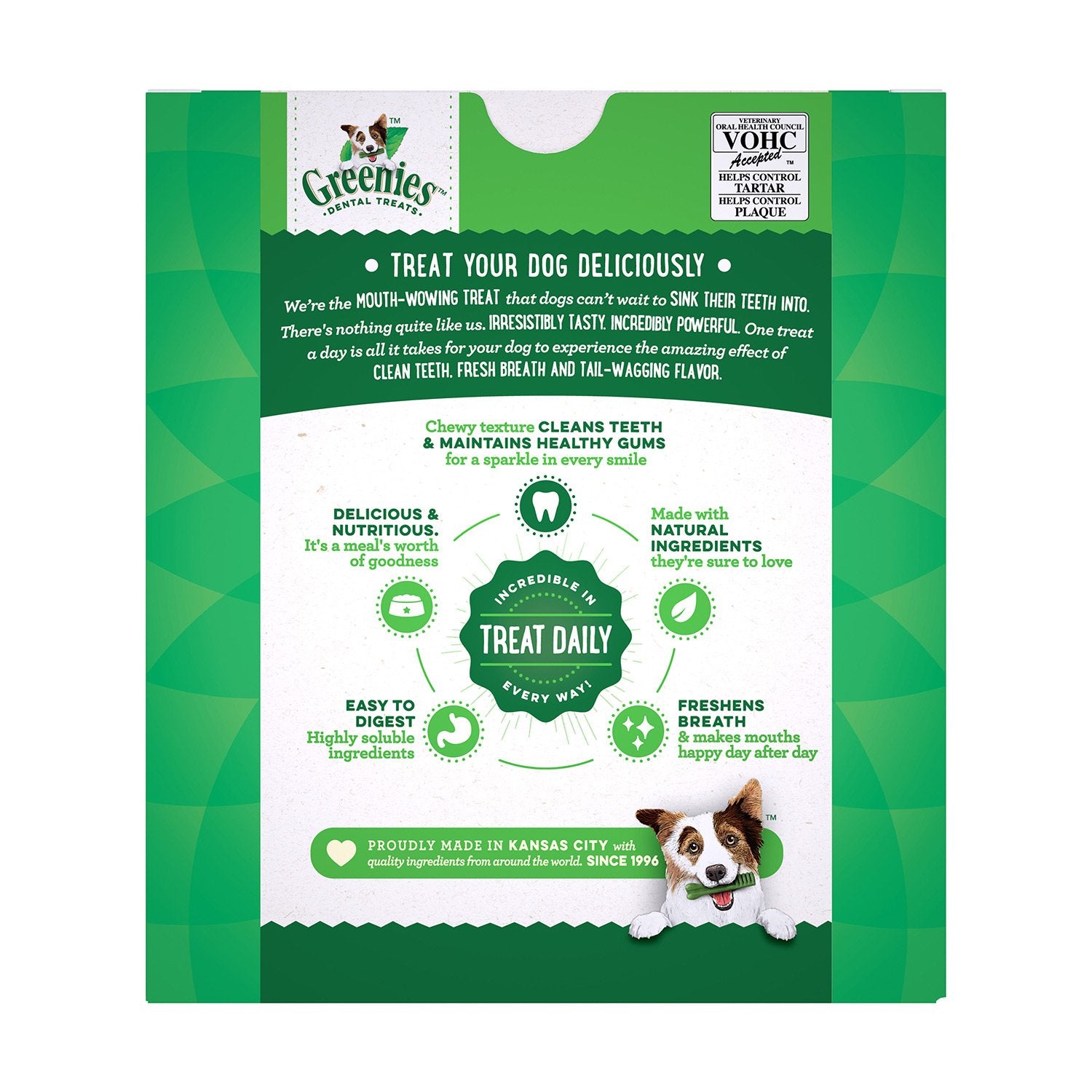 Greenies Dental Dog Treats Teenie Treats for Dogs ( 96 Treats, 27 Ounces)