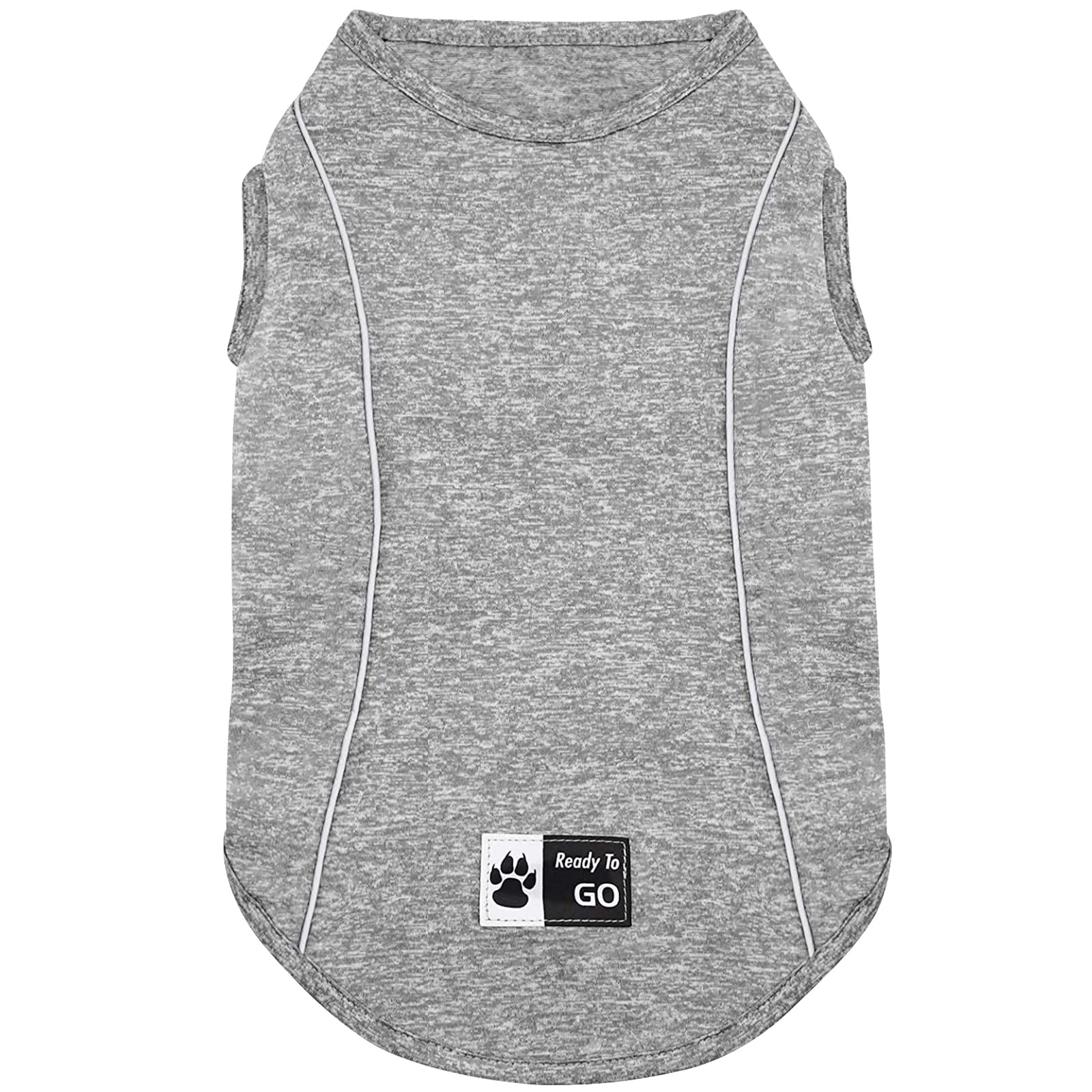 Kyeese Dog Shirts Quick Dry Reflective Lightweight Soft Dog T-Shirt Tank Top Breathable Sun Protection Sleeveless Vest Dog Apparel